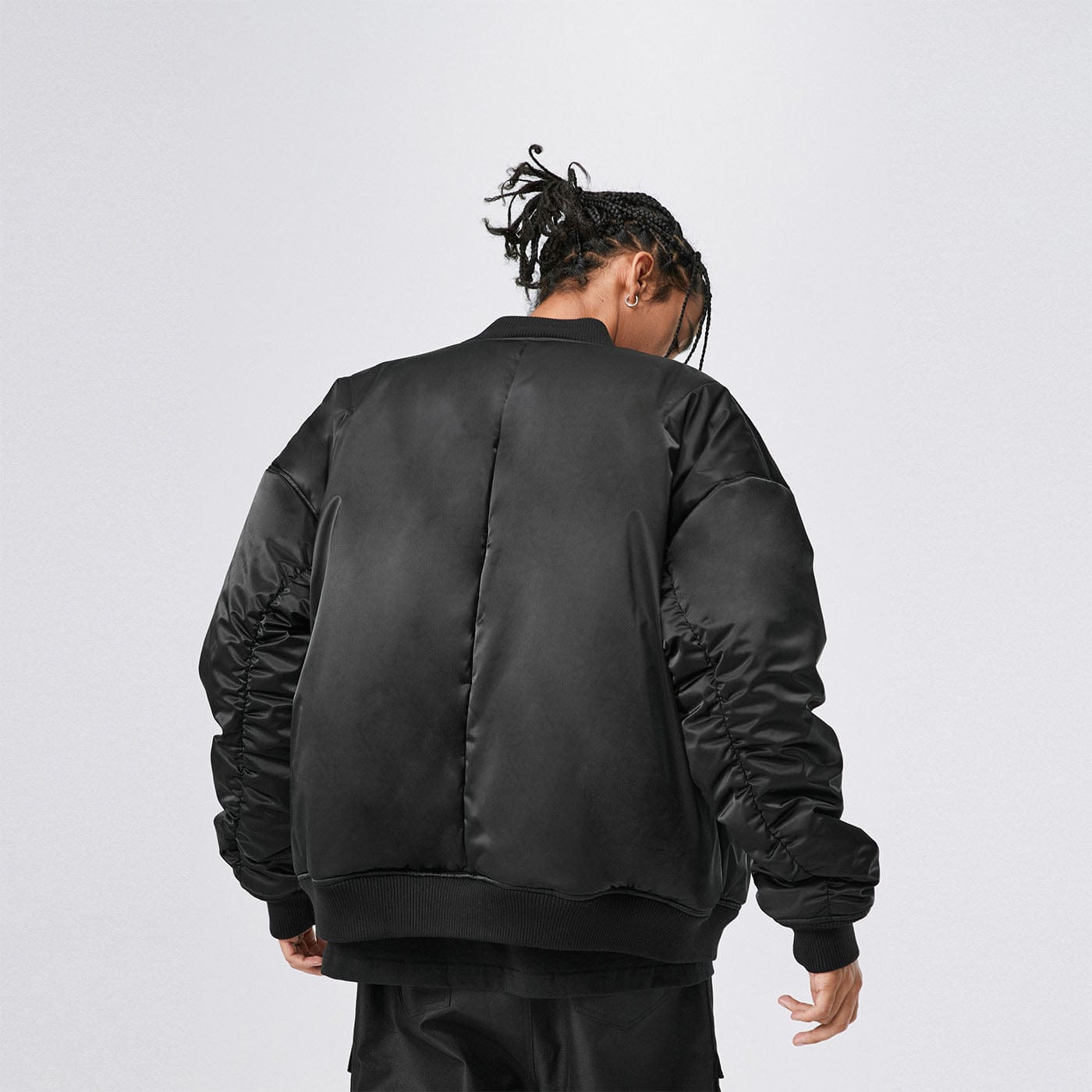 BONELESS Cotton Padded Bomber Jacket, premium urban and streetwear designers apparel on PROJECTISR.com, BONELESS