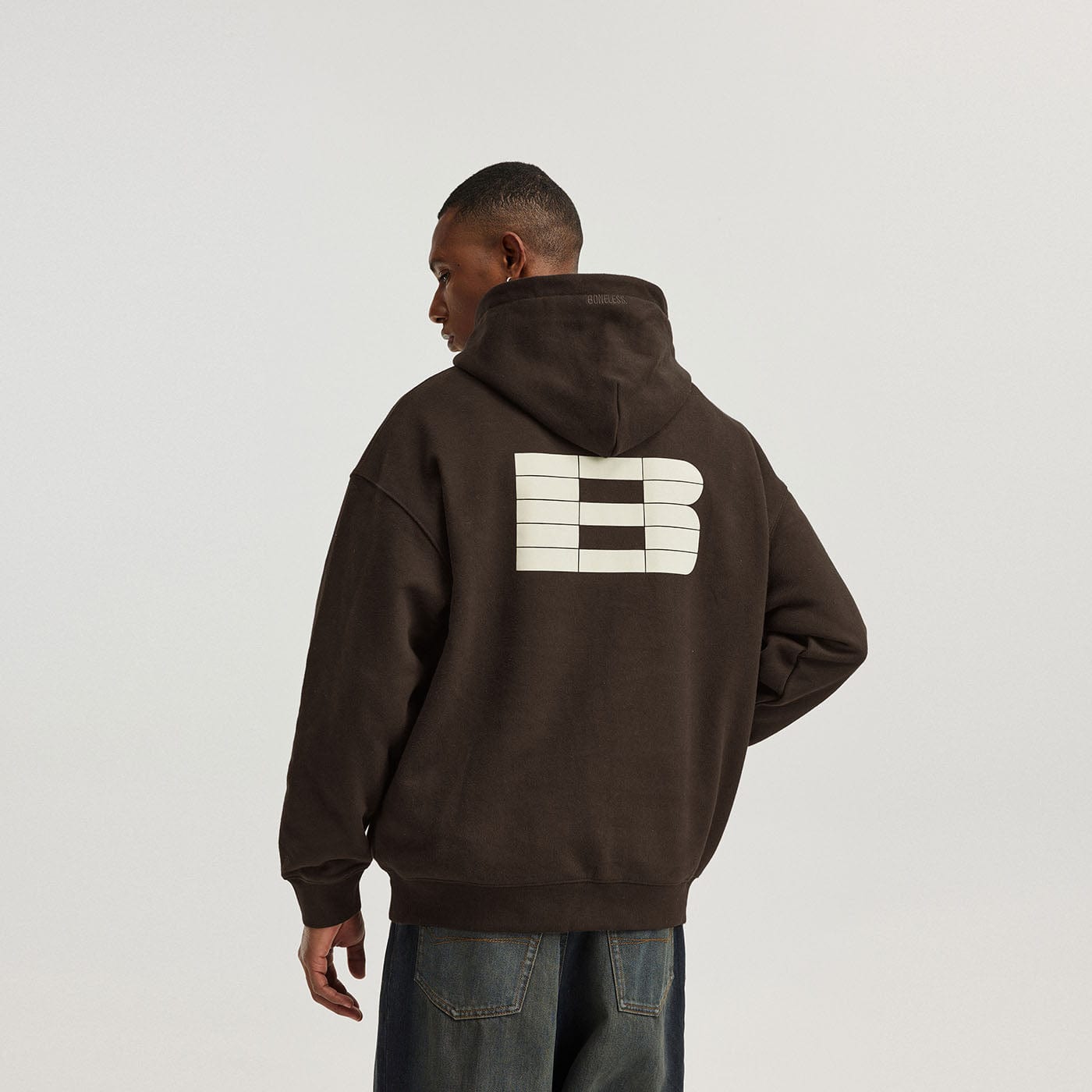 BONELESS B PLAID Hoodie, premium urban and streetwear designers apparel on PROJECTISR.com, BONELESS