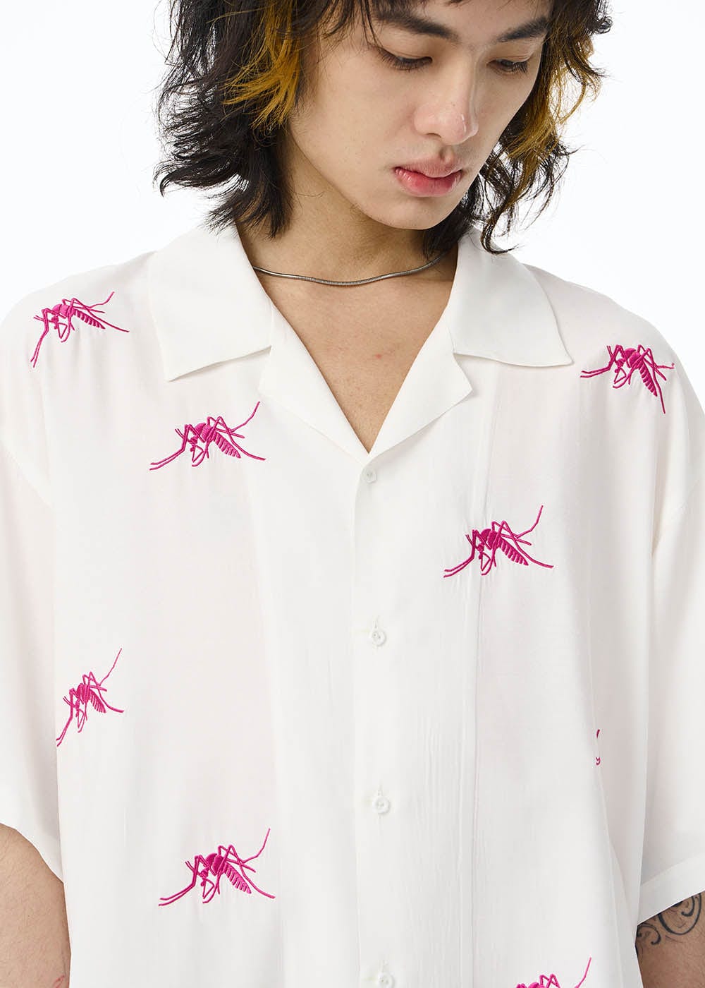 EPIC POETRY Mosquito Cuban Half Shirt, premium urban and streetwear designers apparel on PROJECTISR.com, EPIC POETRY
