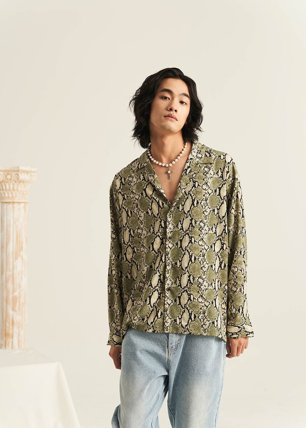 EPIC POETRY Serpentine Shirt, premium urban and streetwear designers apparel on PROJECTISR.com, EPIC POETRY