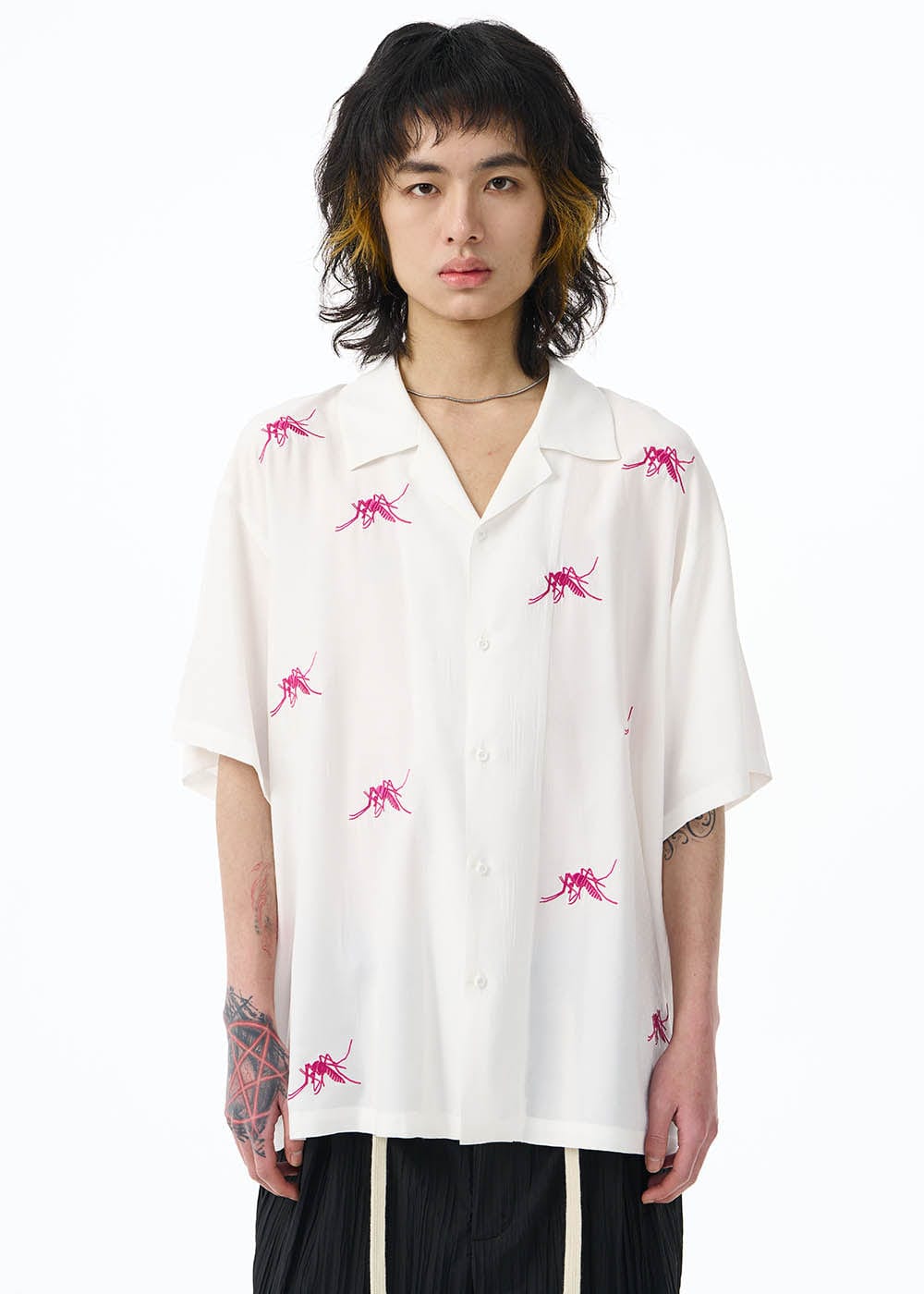 EPIC POETRY Mosquito Cuban Half Shirt, premium urban and streetwear designers apparel on PROJECTISR.com, EPIC POETRY