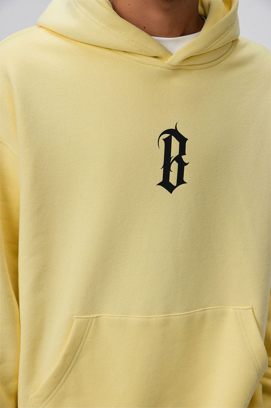 BONELESS Gothic LOGO Hoodie, premium urban and streetwear designers apparel on PROJECTISR.com, BONELESS
