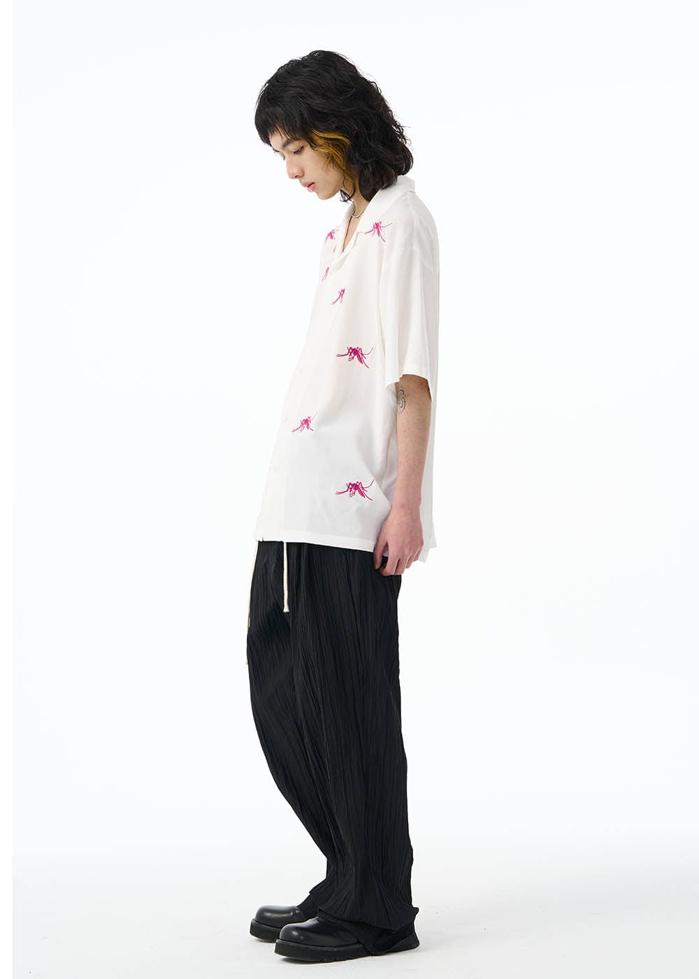 EPIC POETRY Mosquito Cuban Half Shirt, premium urban and streetwear designers apparel on PROJECTISR.com, EPIC POETRY