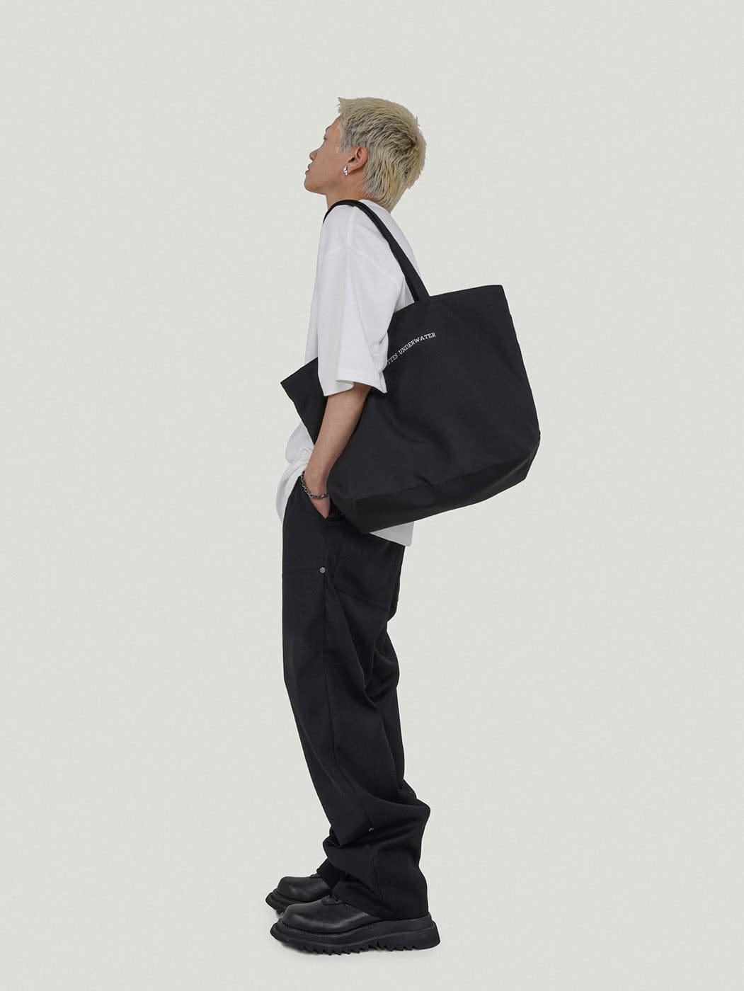UNDERWATER Cigarette Underwater Tote Bag, premium urban and streetwear designers apparel on PROJECTISR.com, UNDERWATER
