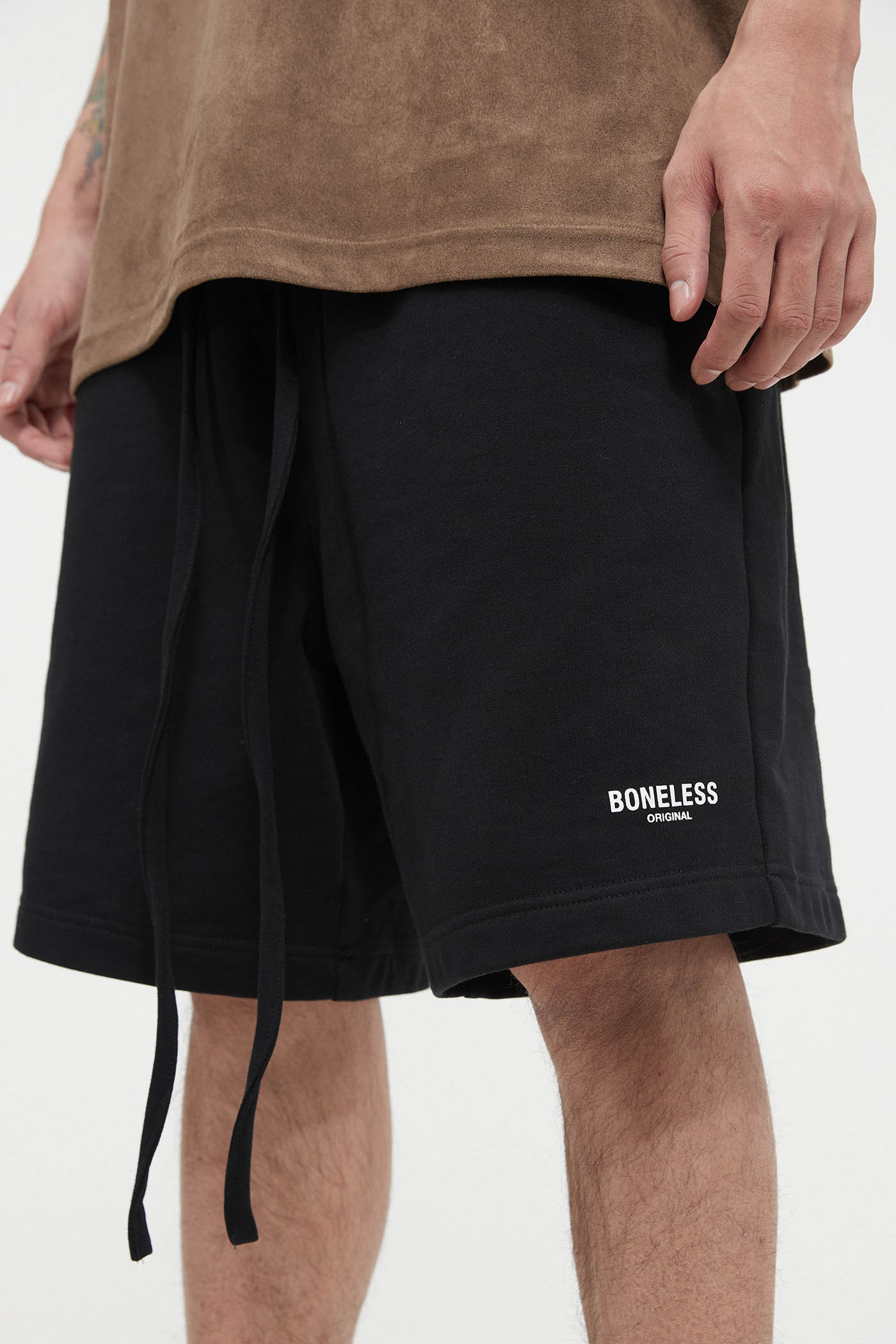 BONELESS Original Series Zipped Pocket Shorts, premium urban and streetwear designers apparel on PROJECTISR.com, BONELESS