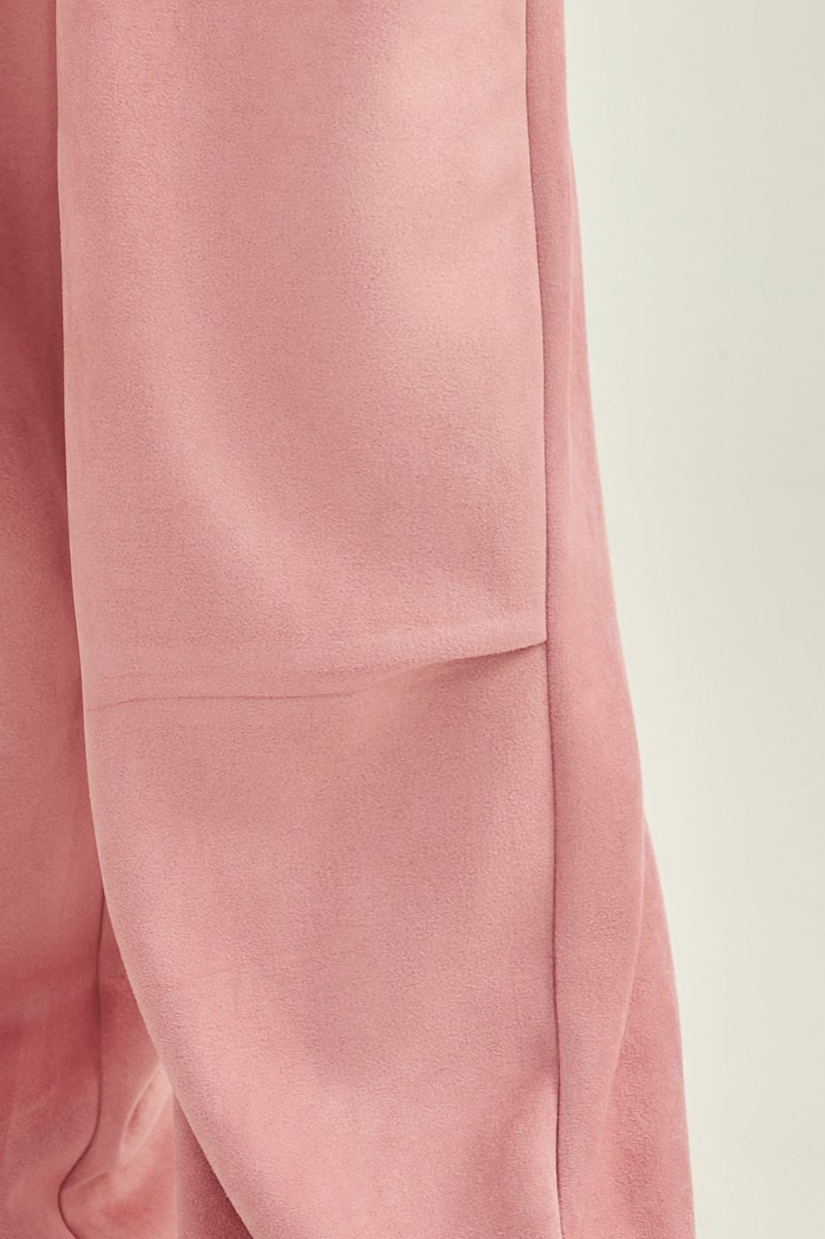F426 Faux Suede Oversized Crease Pants, premium urban and streetwear designers apparel on PROJECTISR.com, F426