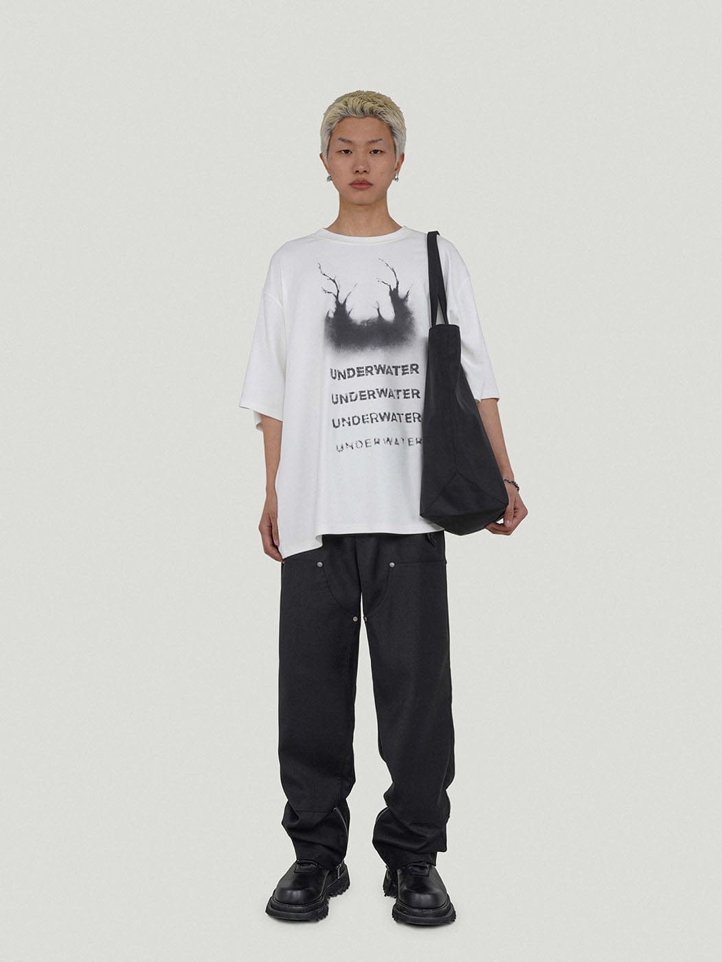 UNDERWATER Cigarette Underwater Tote Bag, premium urban and streetwear designers apparel on PROJECTISR.com, UNDERWATER