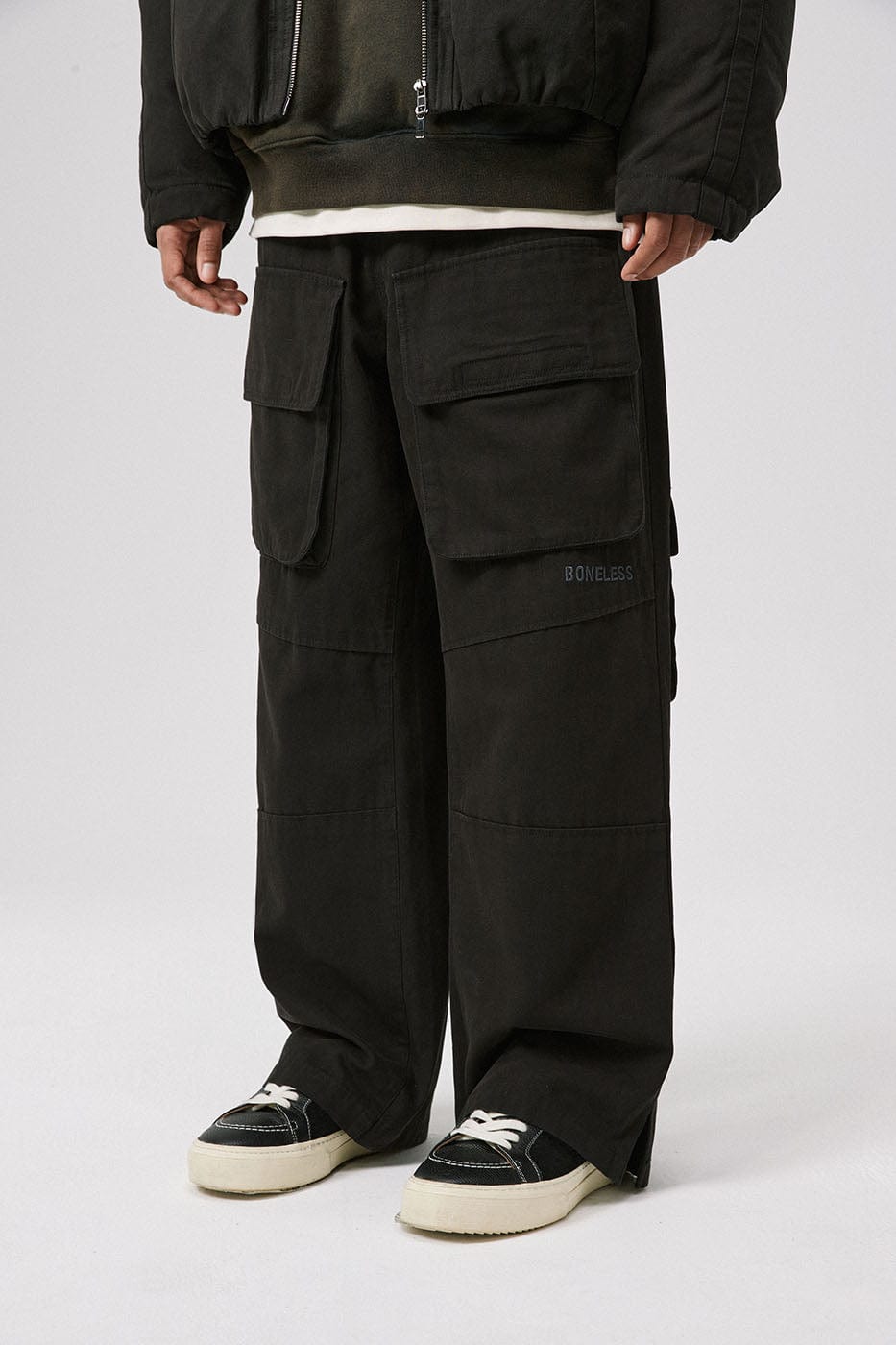 BONELESS Classic Cargo Pants, premium urban and streetwear designers apparel on PROJECTISR.com, BONELESS