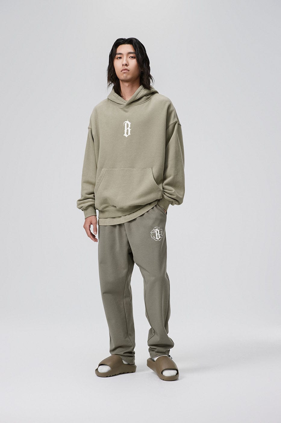 BONELESS Gothic LOGO Hoodie, premium urban and streetwear designers apparel on PROJECTISR.com, BONELESS