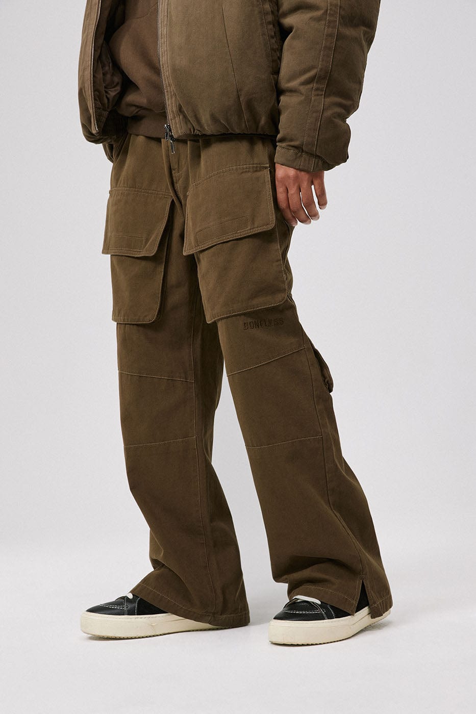 BONELESS Classic Cargo Pants, premium urban and streetwear designers apparel on PROJECTISR.com, BONELESS