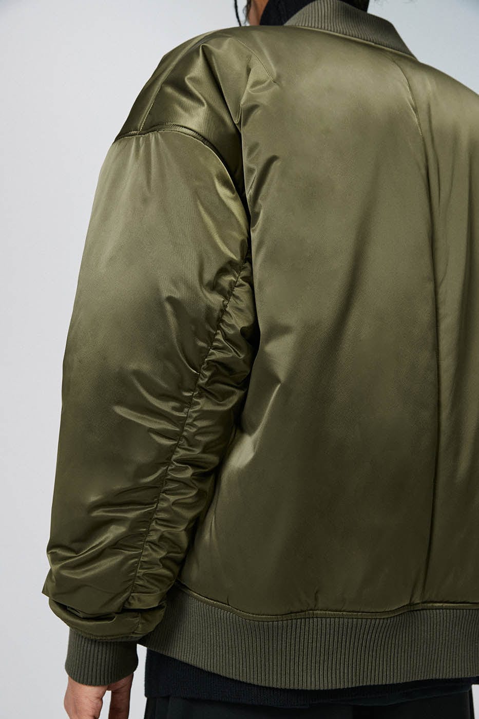 BONELESS Cotton Padded Bomber Jacket, premium urban and streetwear designers apparel on PROJECTISR.com, BONELESS