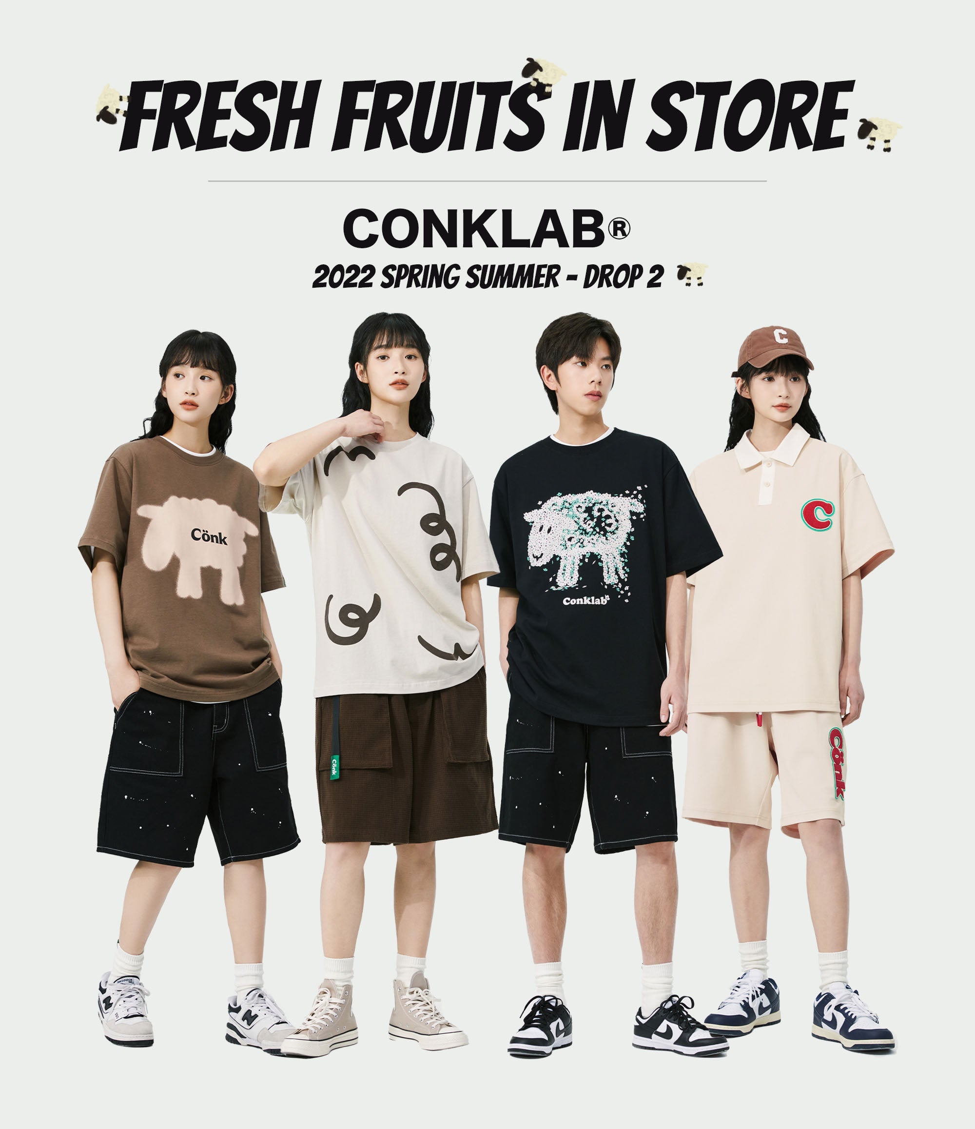 Fresh Fruits In Store: CONKLAB SS22 Wave 2 - Cheerful Summer Starts Now