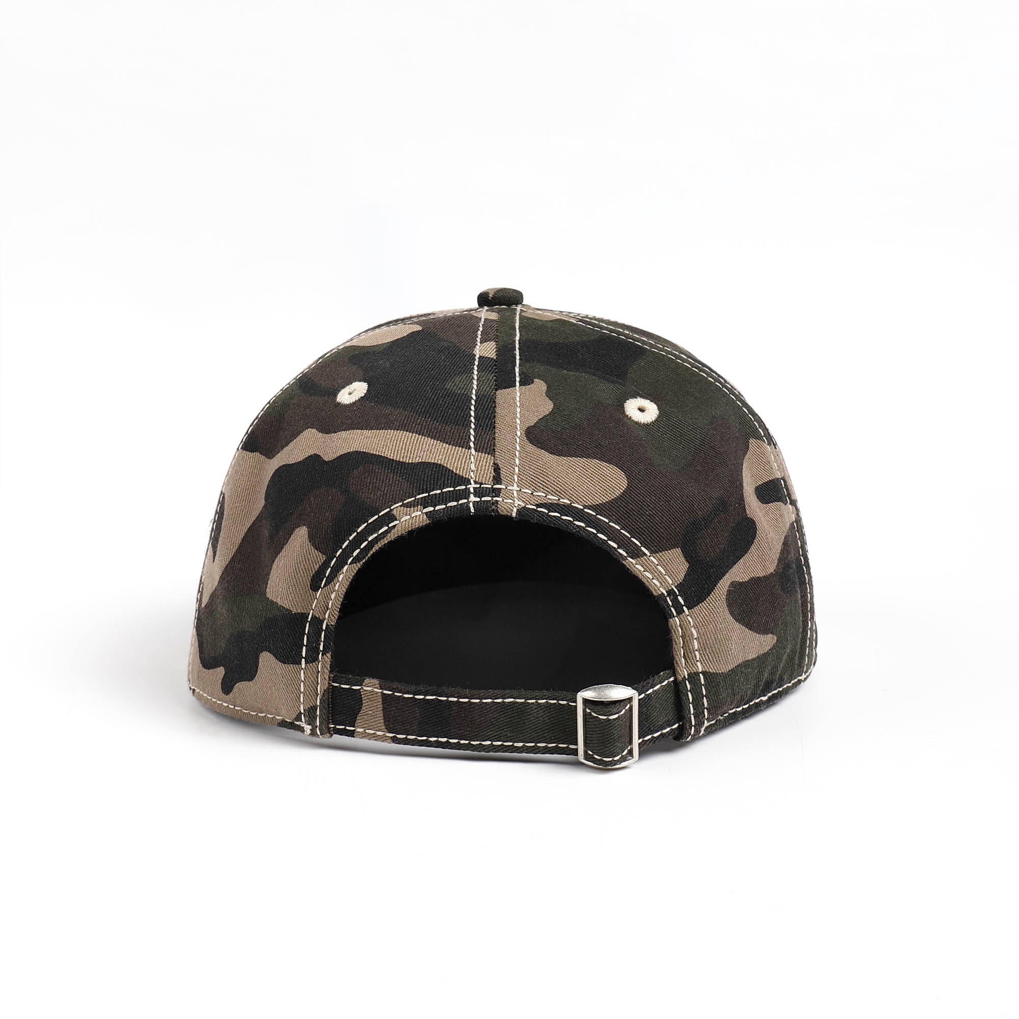 DND4DES Cartoon Character Embroidered Camo Cap