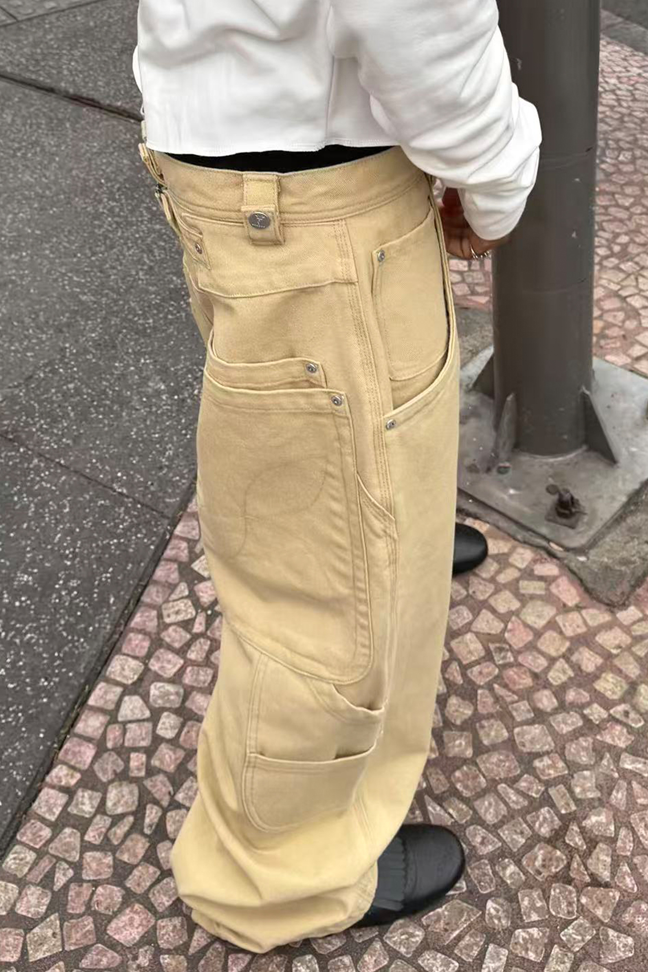 STEEPC Multi-Pocket Baggy Cargo Pants