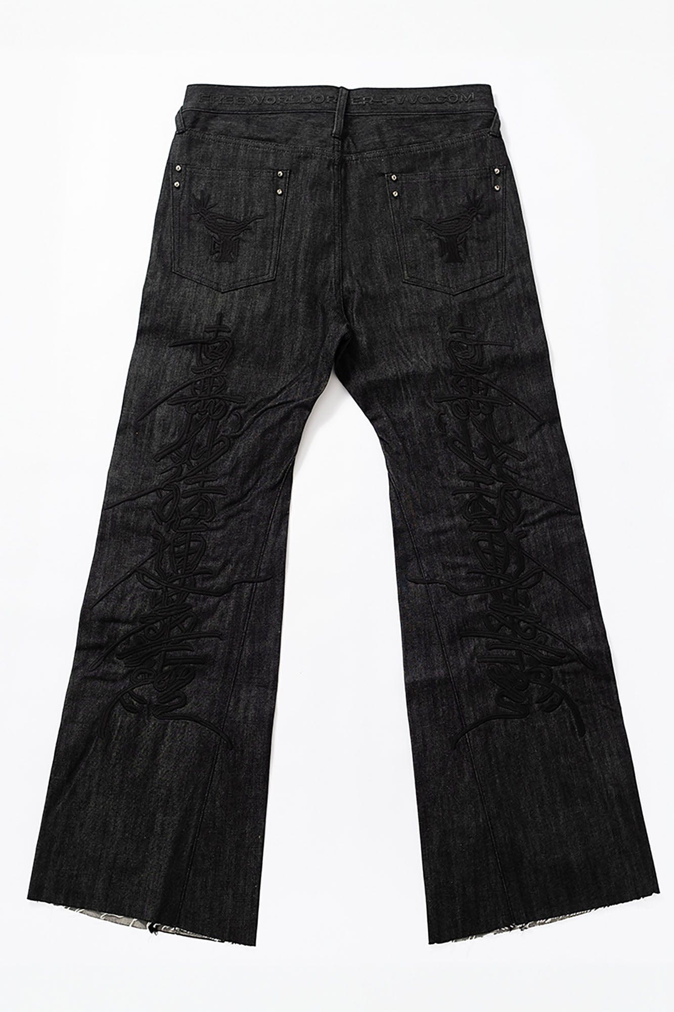 Double Knee Ballon Denim Pants – YZ