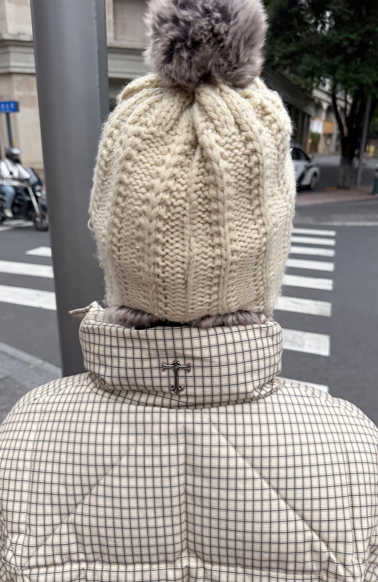 STEEPC Plaid Quilted Padded Jacket