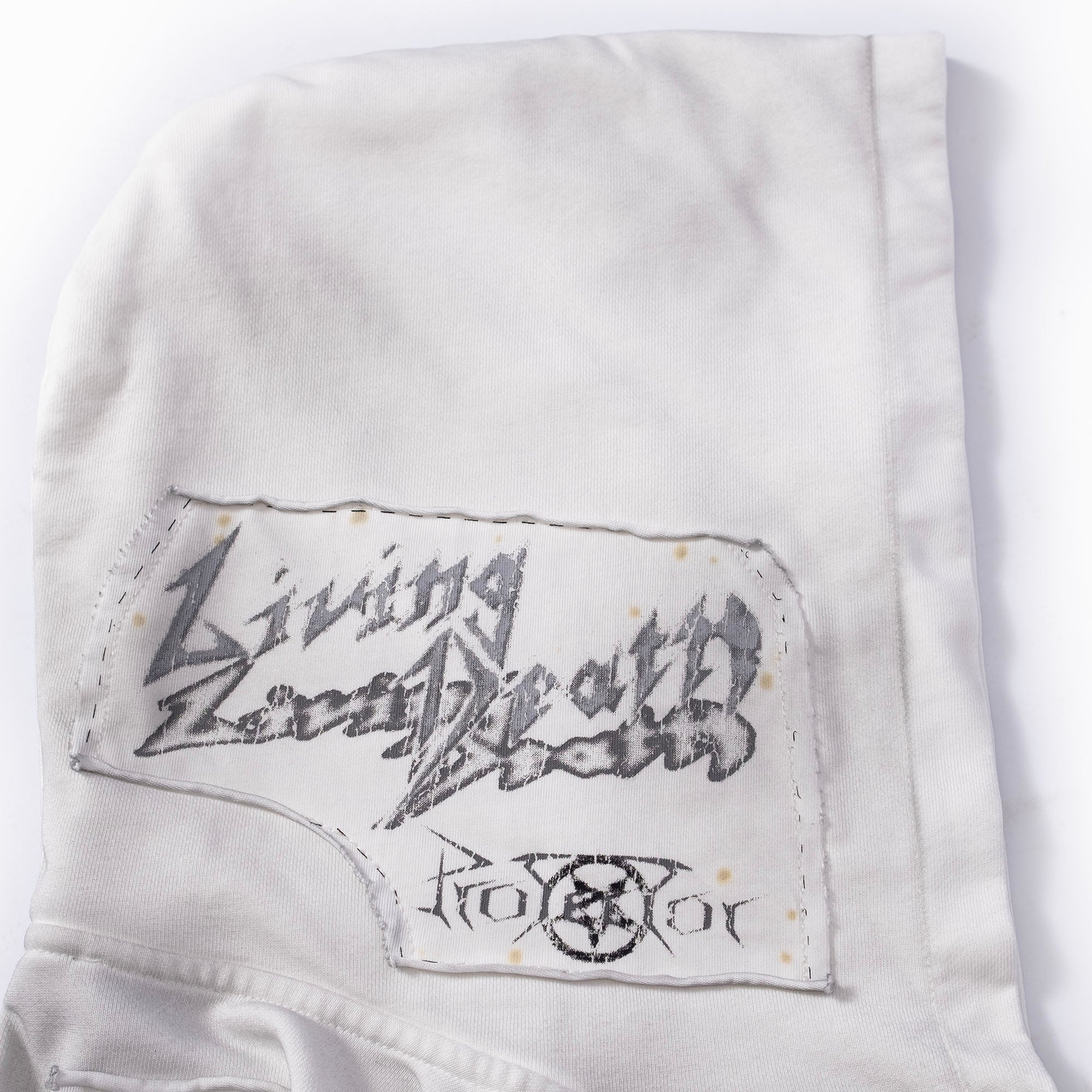 FVVO Patch Washed Zip-Up Hoodie