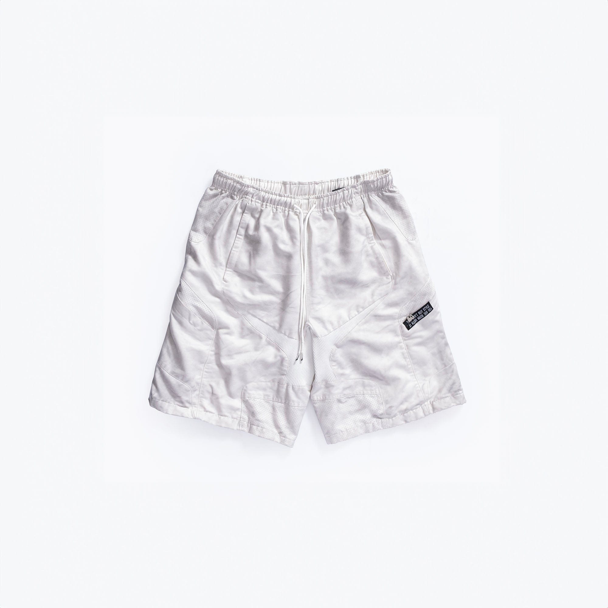 FVVO Multi-Panel Glossy Shorts, premium urban and streetwear designers apparel on PROJECTISR.com, FVVO