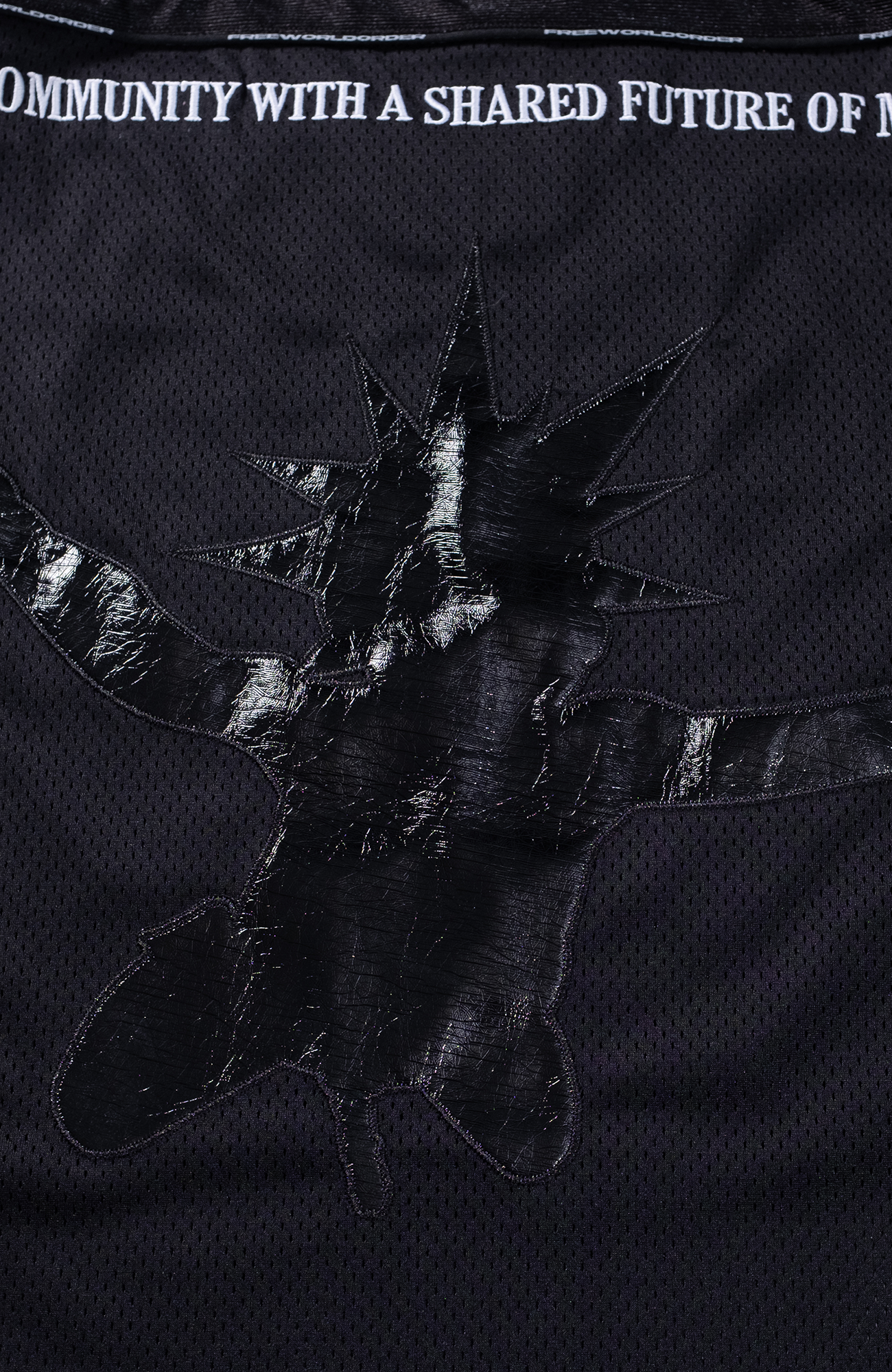 FVVO Padded Shoulder V-Neck Jersey