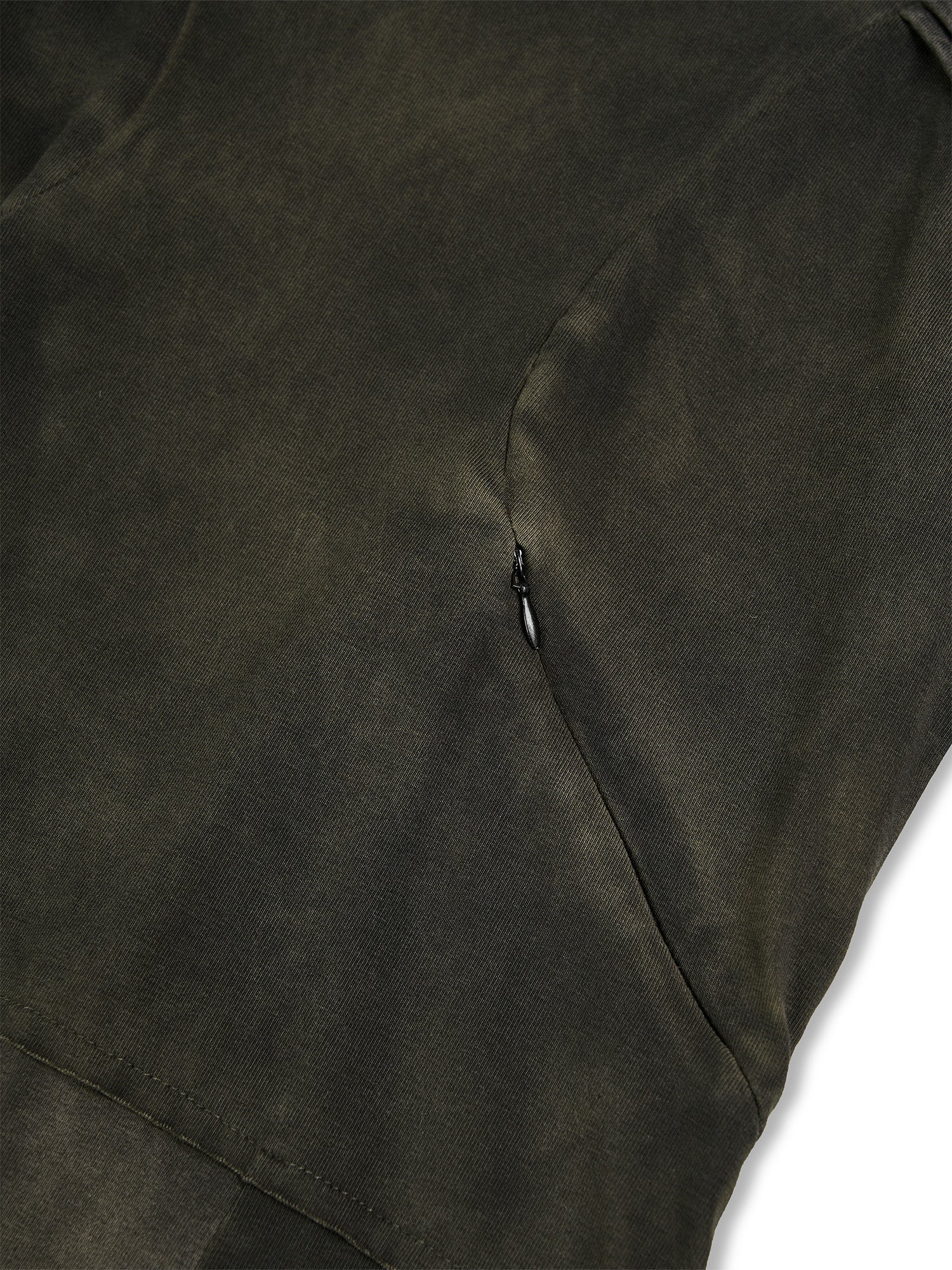 FLYERRER Washed Panelled Slim-Fit Long-Sleeve Tee, premium urban and streetwear designers apparel on PROJECTISR.com, FLYERRER