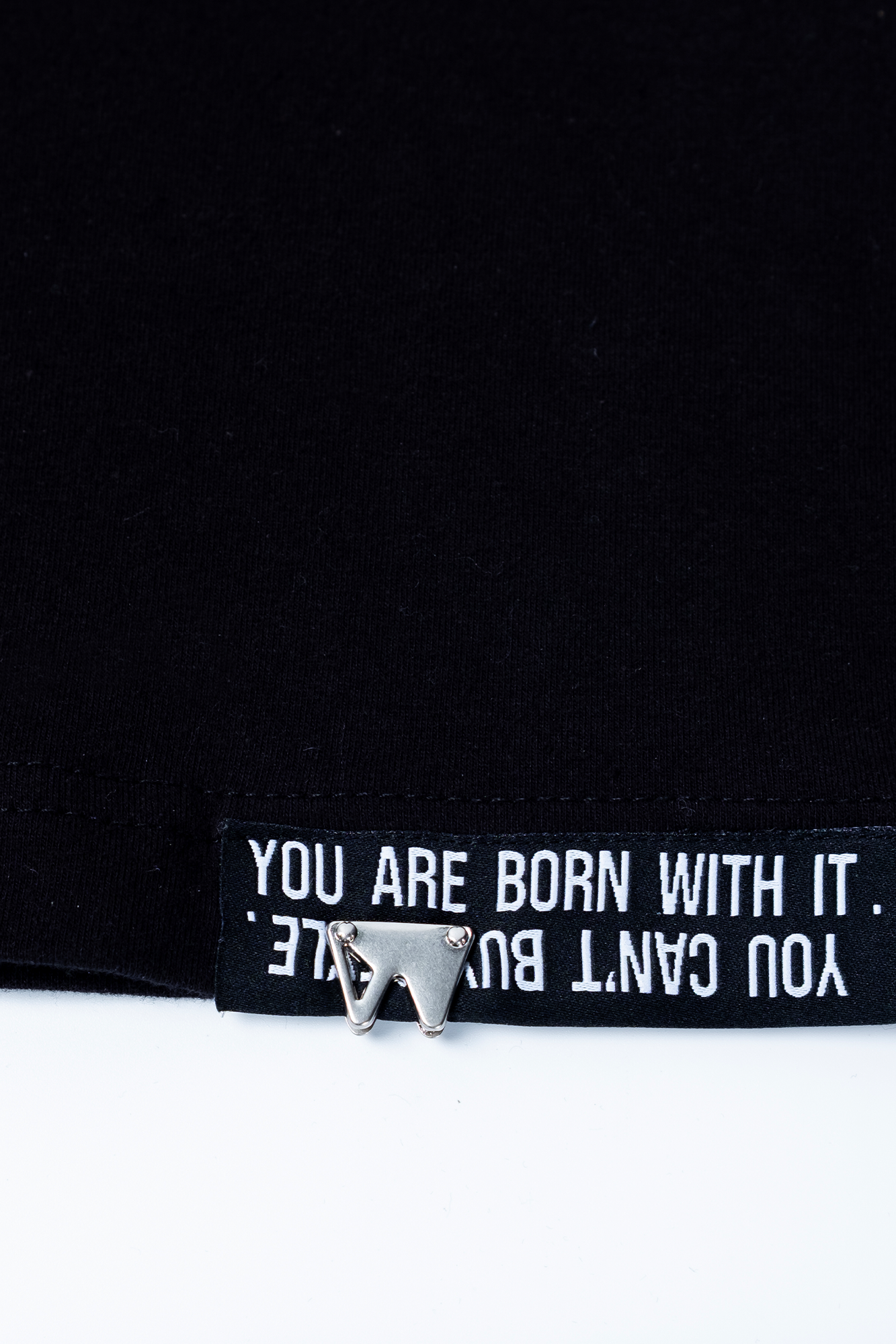 FVVO Parody Logo Slim-Fit Long Sleeve Tee, premium urban and streetwear designers apparel on PROJECTISR.com, FVVO