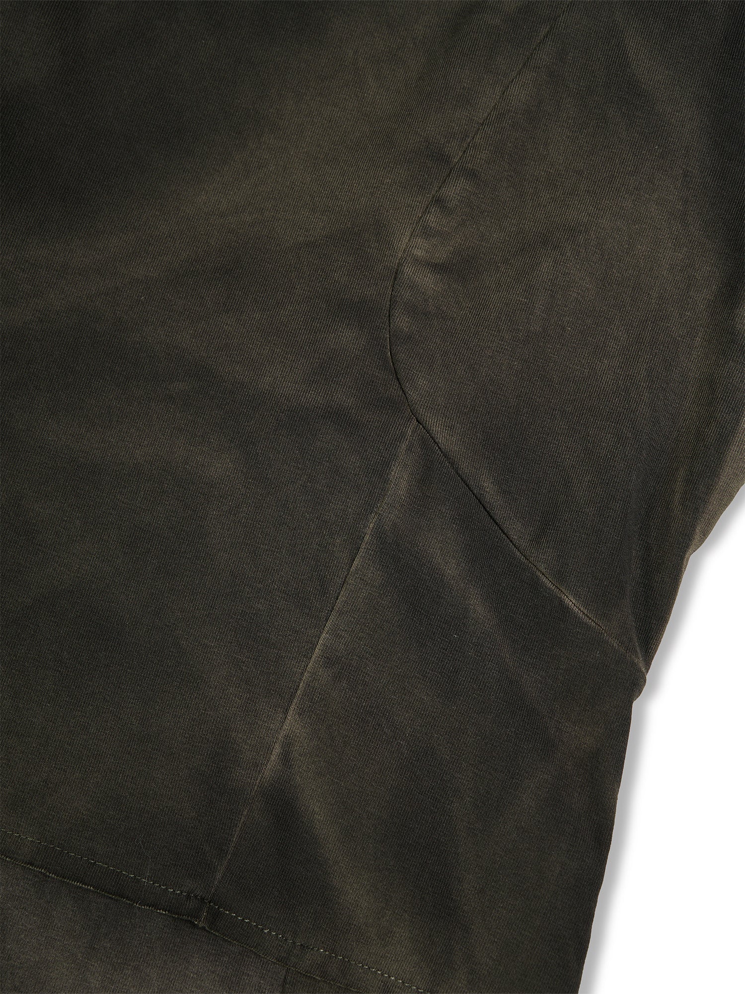 FLYERRER Washed Panelled Slim-Fit Long-Sleeve Tee, premium urban and streetwear designers apparel on PROJECTISR.com, FLYERRER