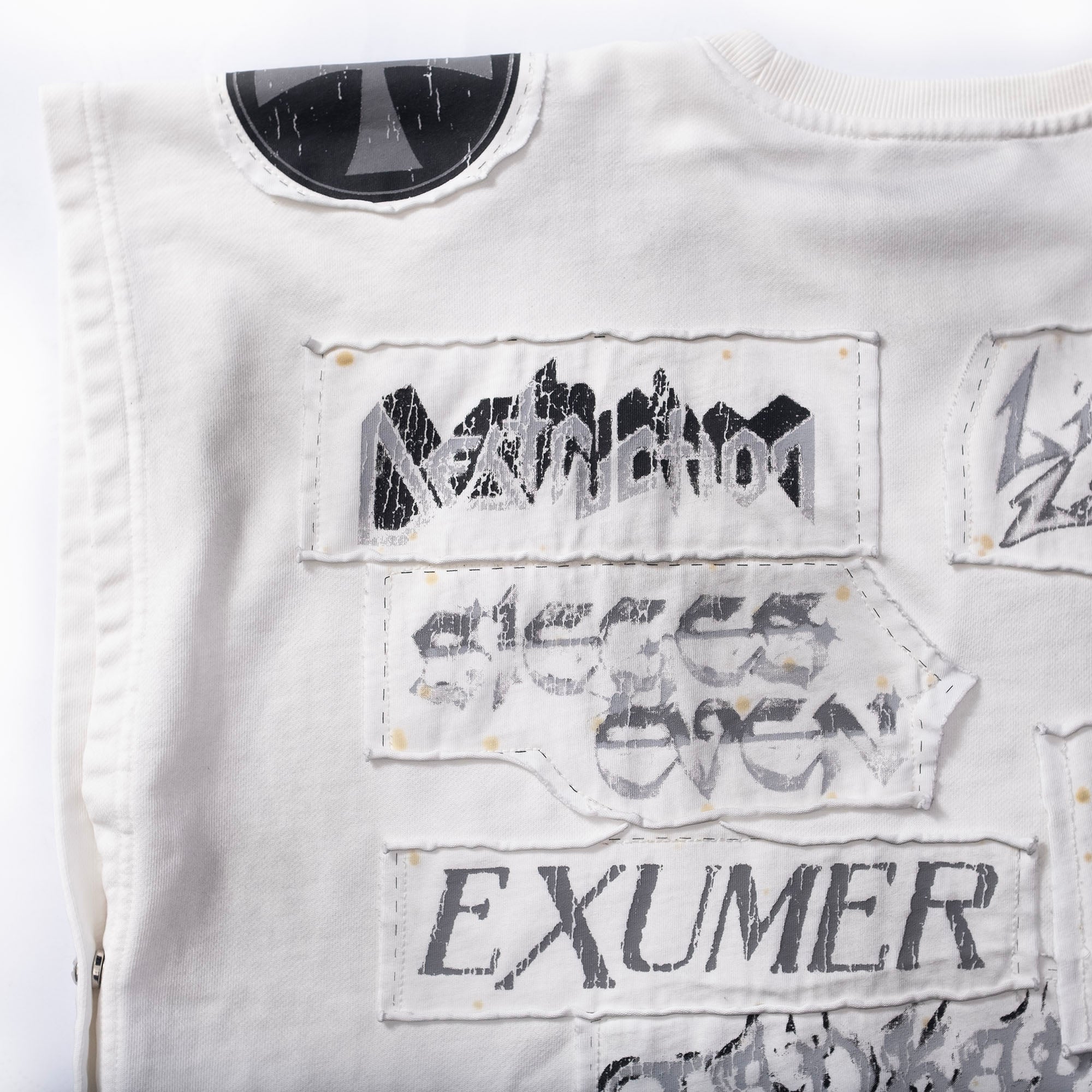 FVVO Patch Washed Sleeveless Tee