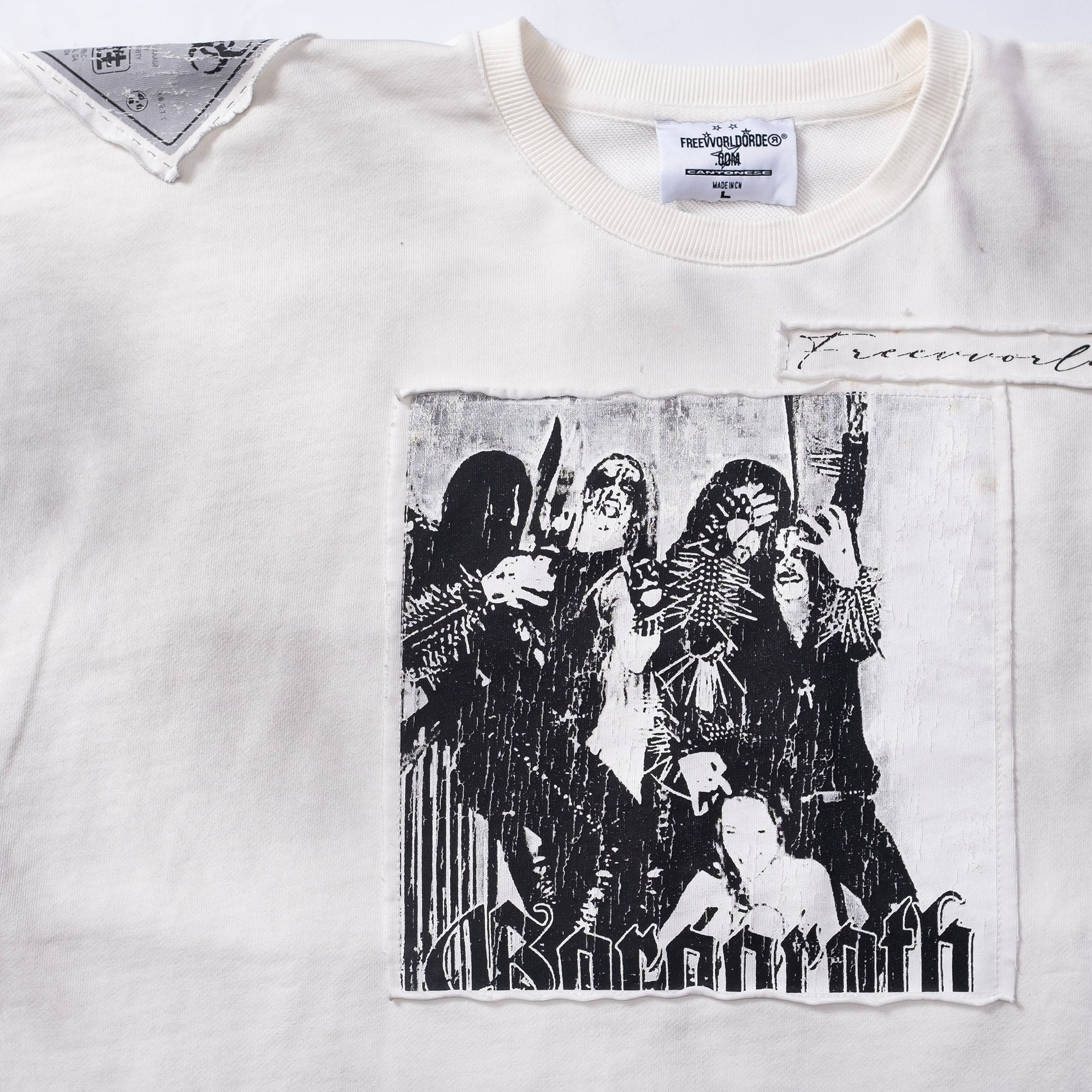 FVVO Patch Washed Sleeveless Tee