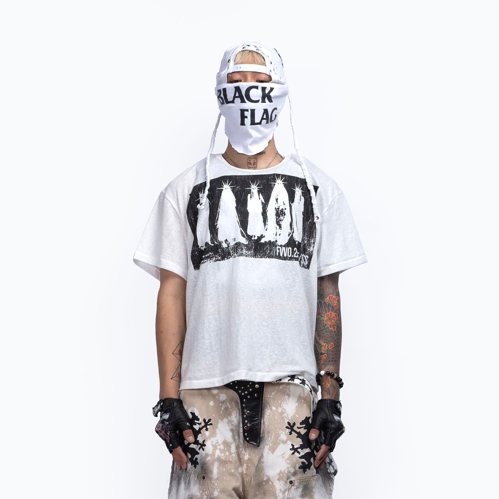 FVVO Stay Weird Graphic Punk T-Shirt, premium urban and streetwear designers apparel on PROJECTISR.com, FVVO
