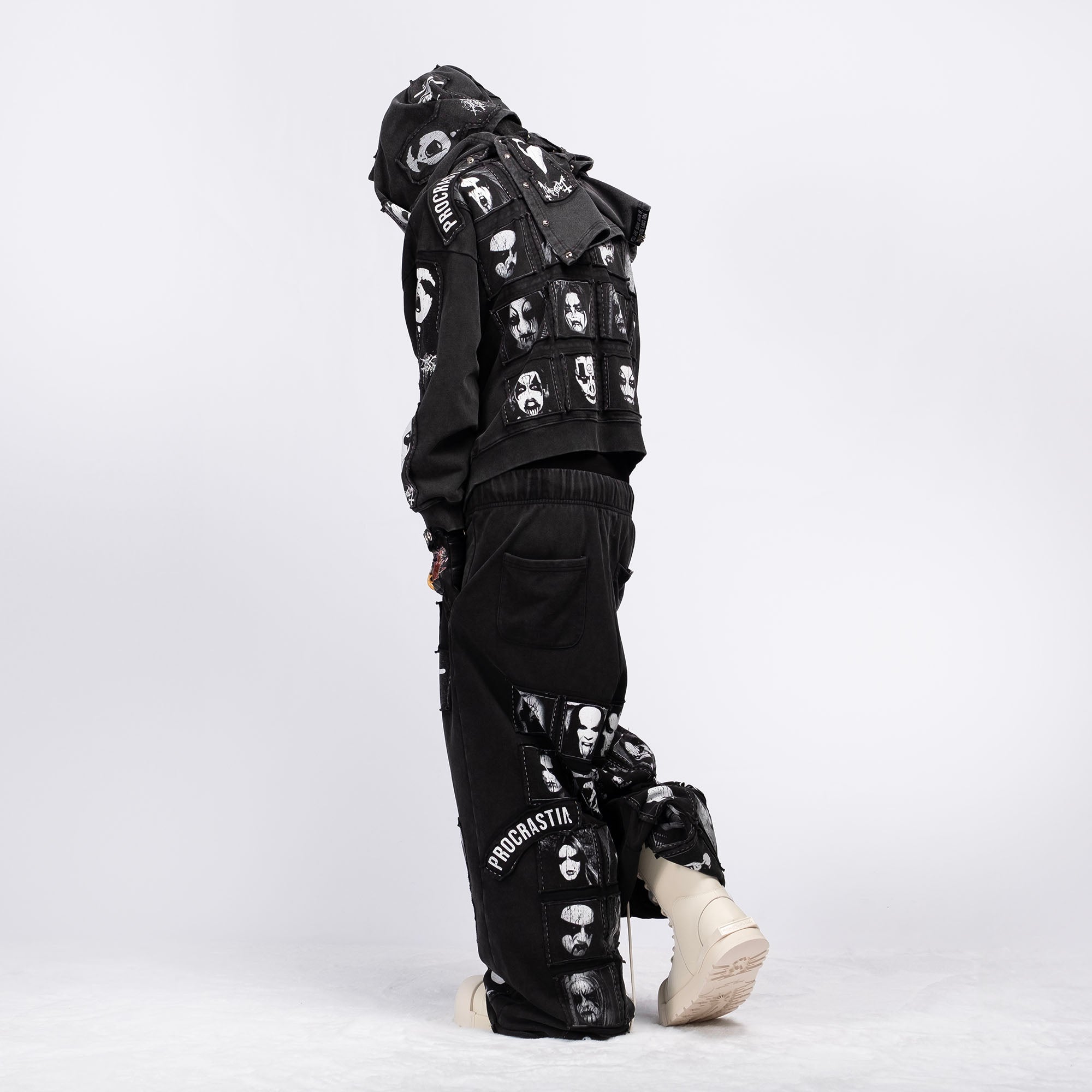 FVVO Patch Washed Sweatpants