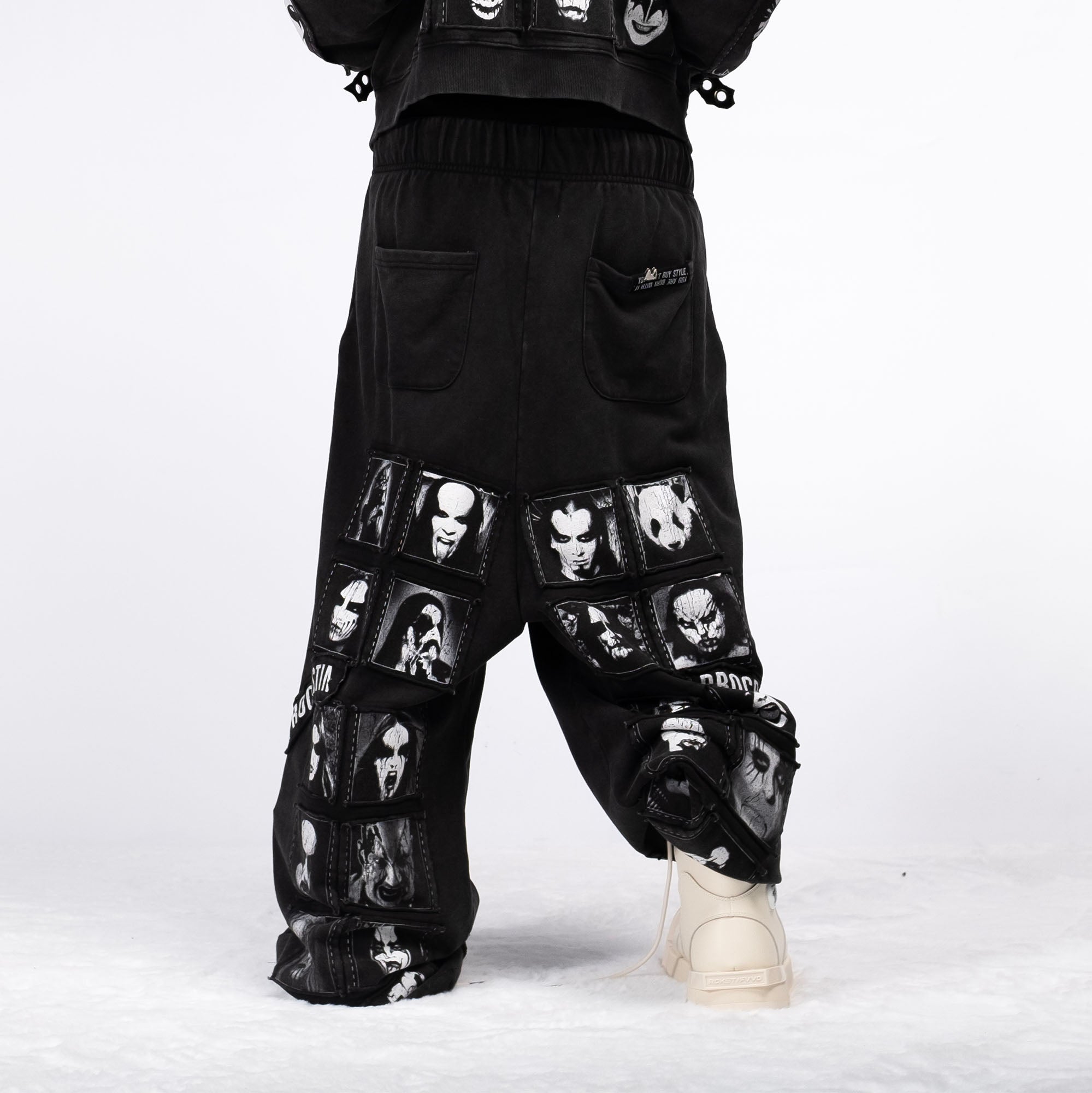 FVVO Patch Washed Sweatpants