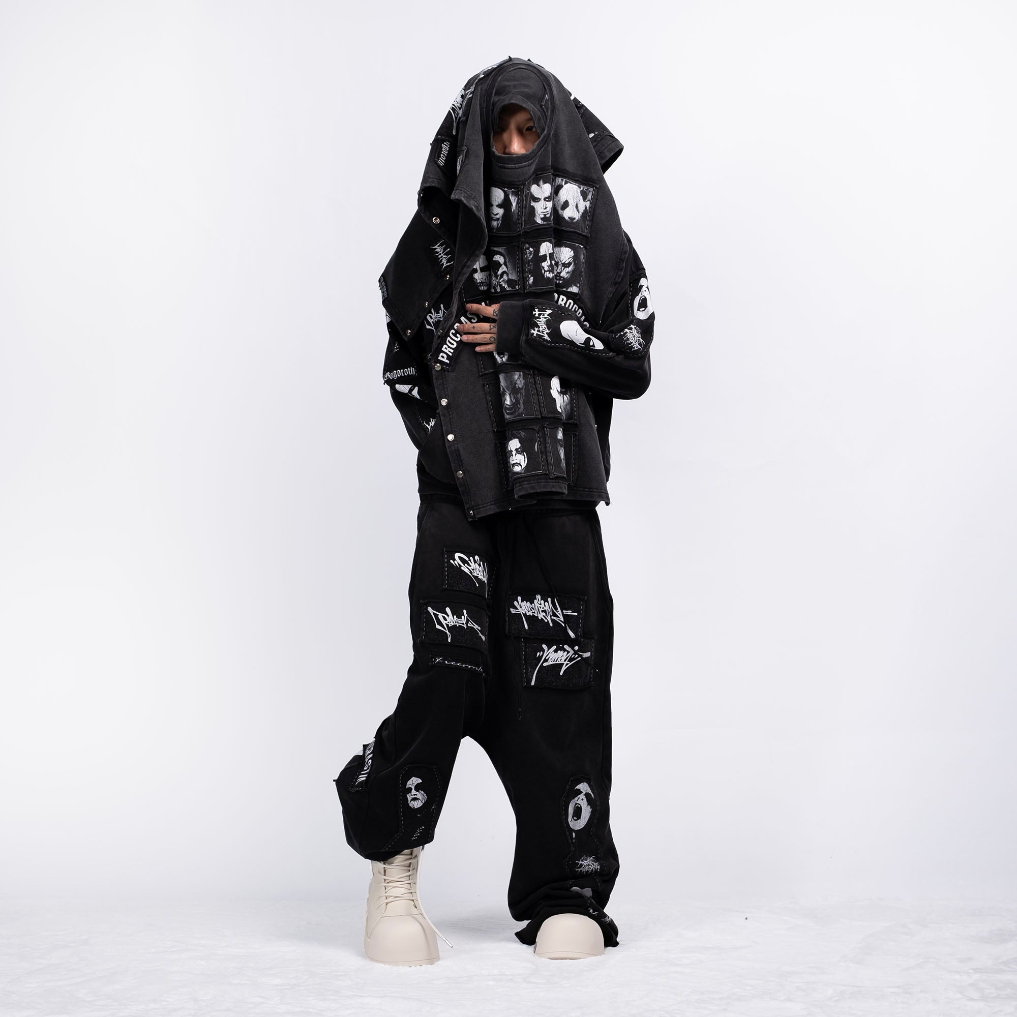 FVVO Patch Washed Sweatpants