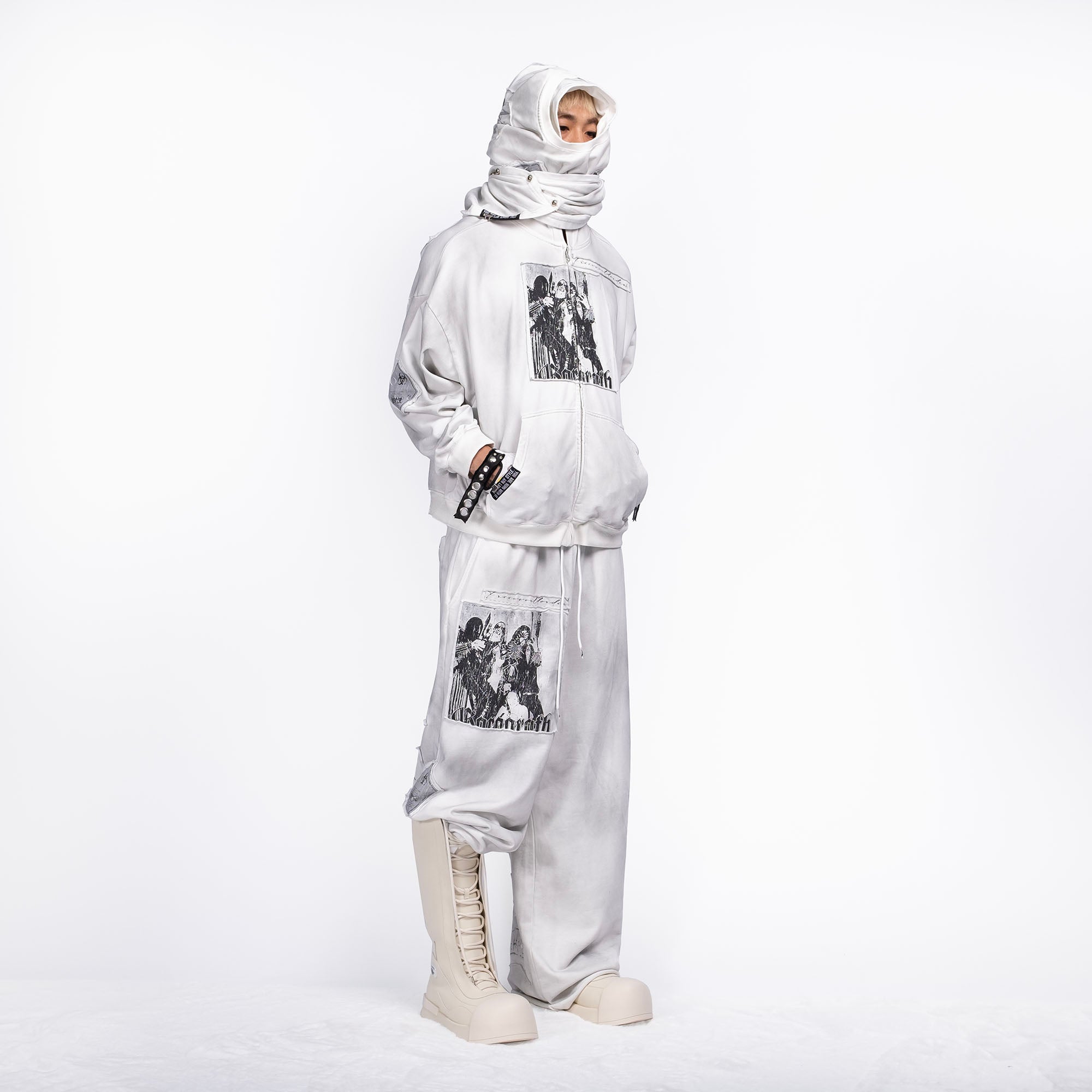 FVVO Patch Washed Sweatpants