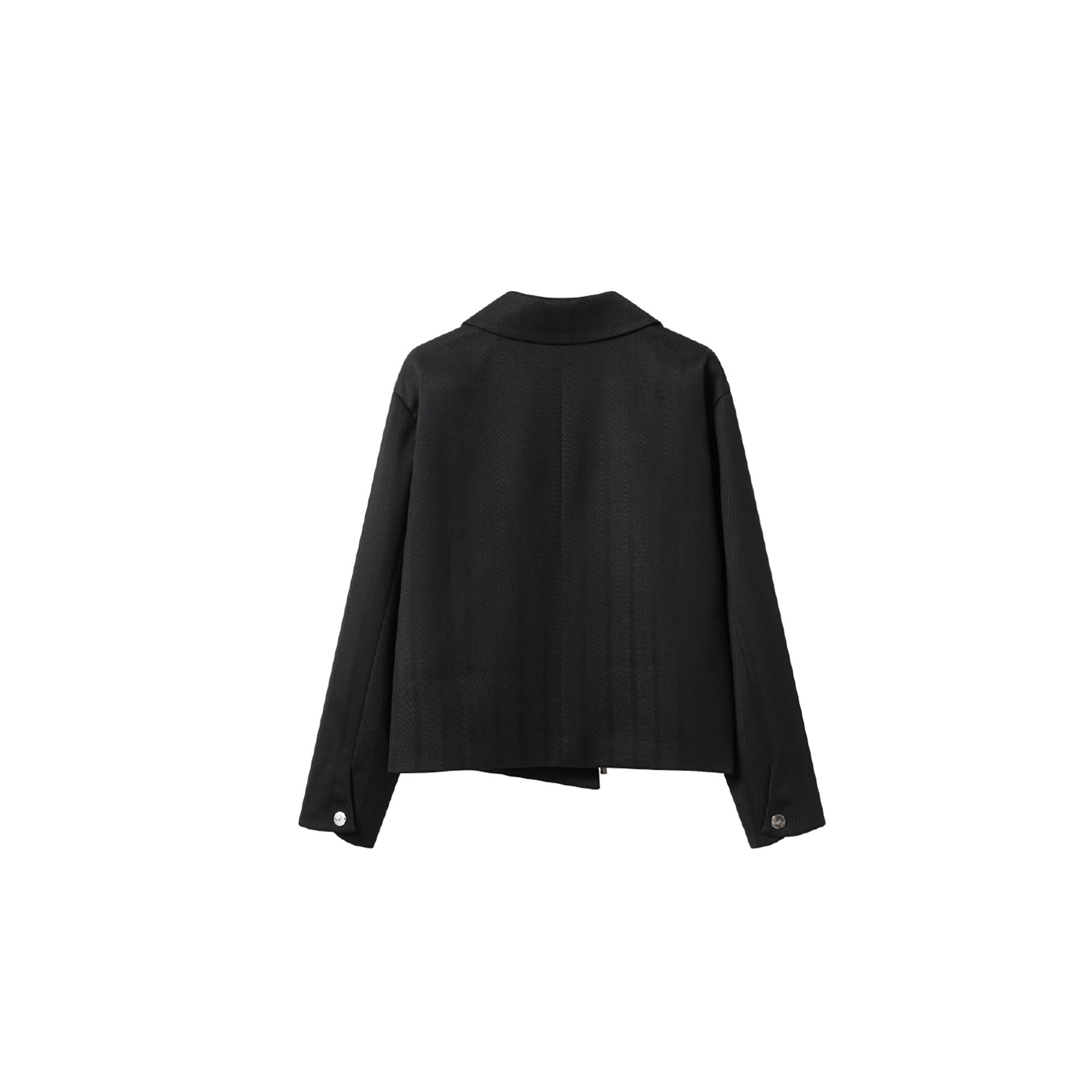ALVNG AR ANTS Asymmetric Dual-Zip Layered Collar Jacket
