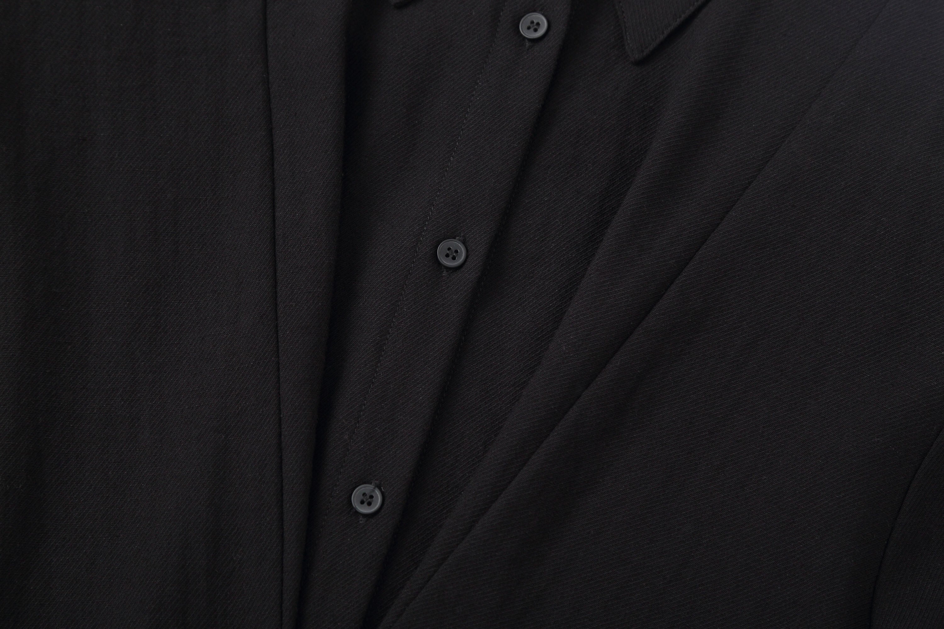 CLP Padded-Shoulder Tie-Waist Shirt, premium urban and streetwear designers apparel on PROJECTISR.com, CLP