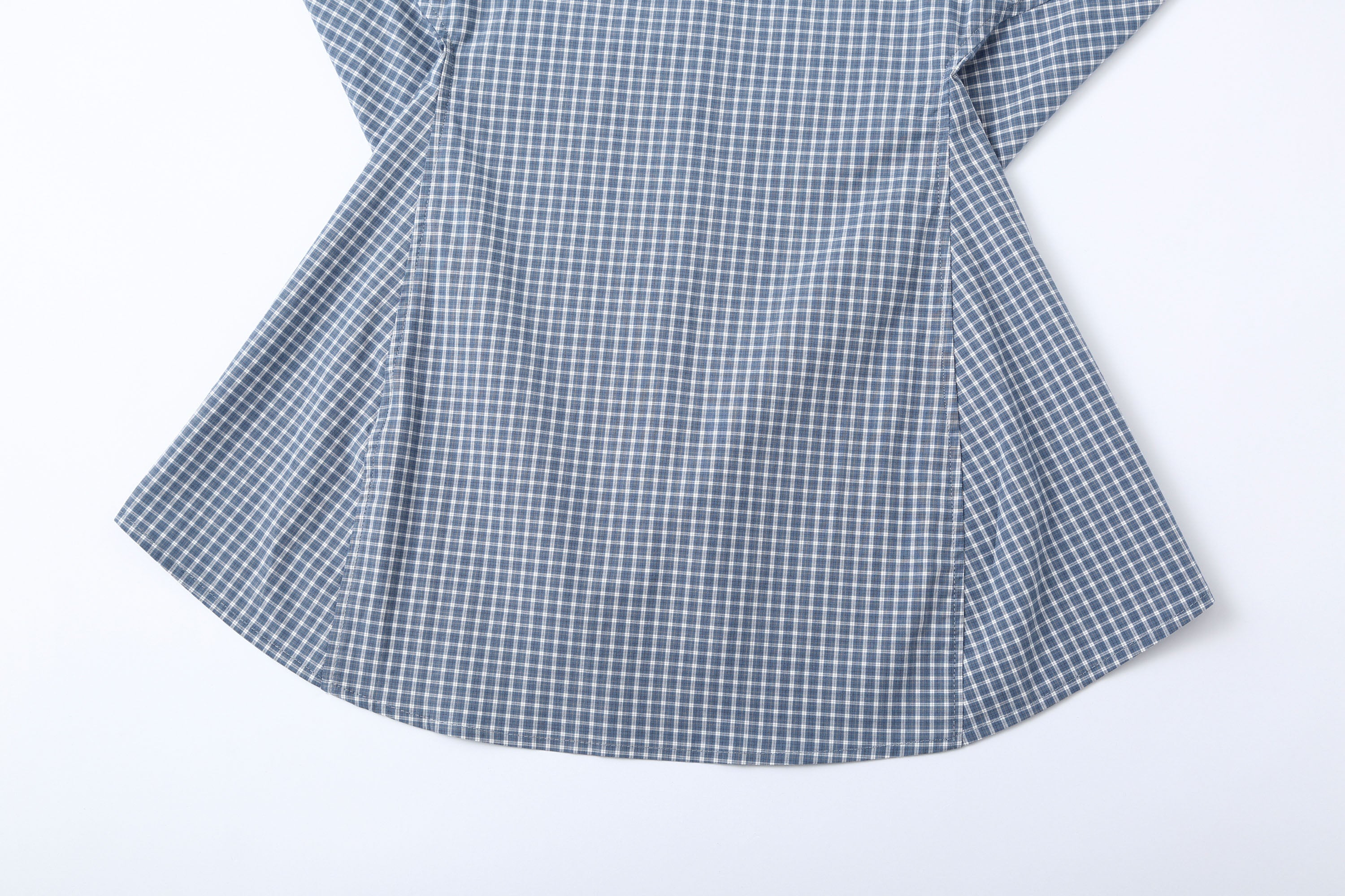 CLP Gingham Corset-Waist Shirt, premium urban and streetwear designers apparel on PROJECTISR.com, CLP