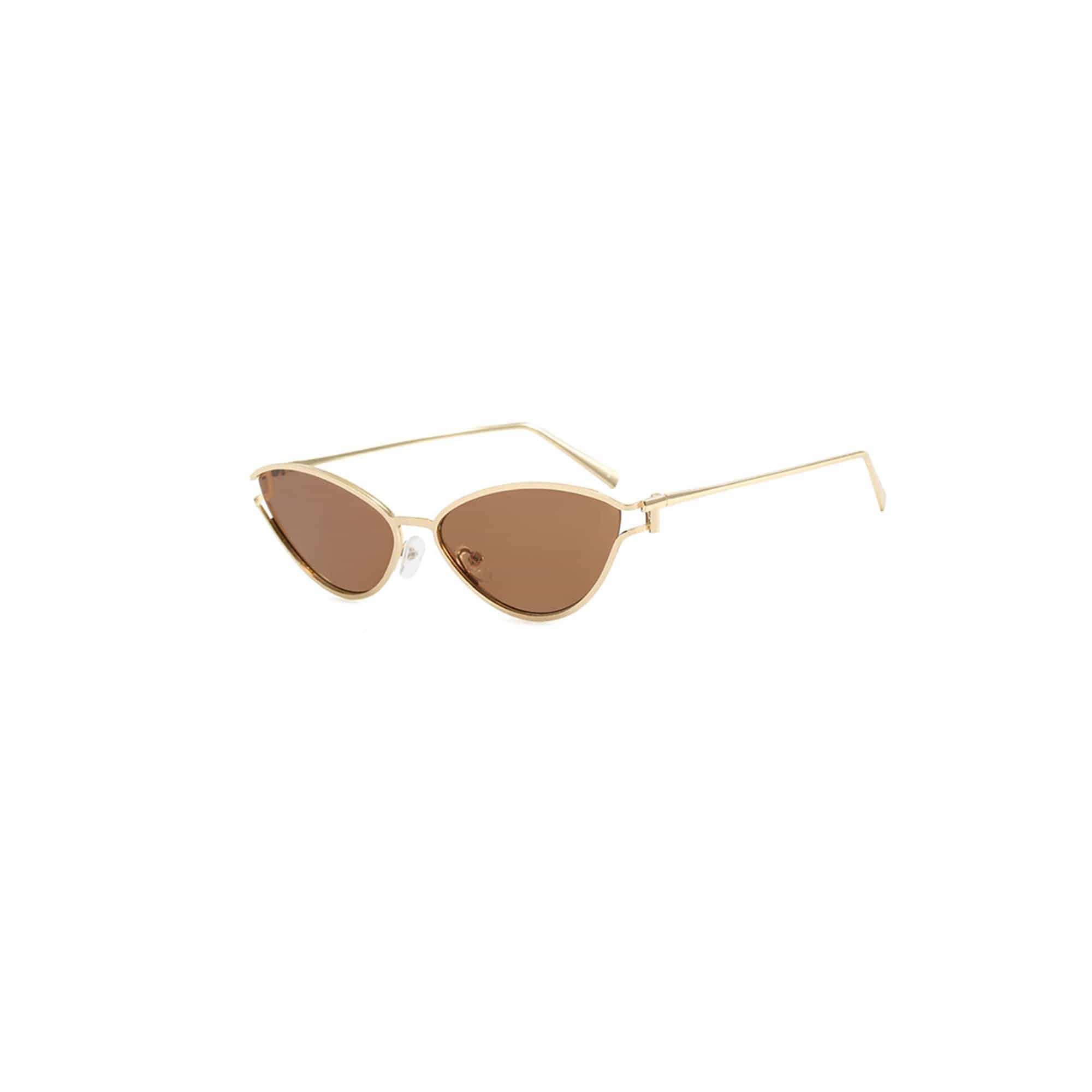 DAMAGE ASIA Retro Cat-Eye Tinted Sunglasses