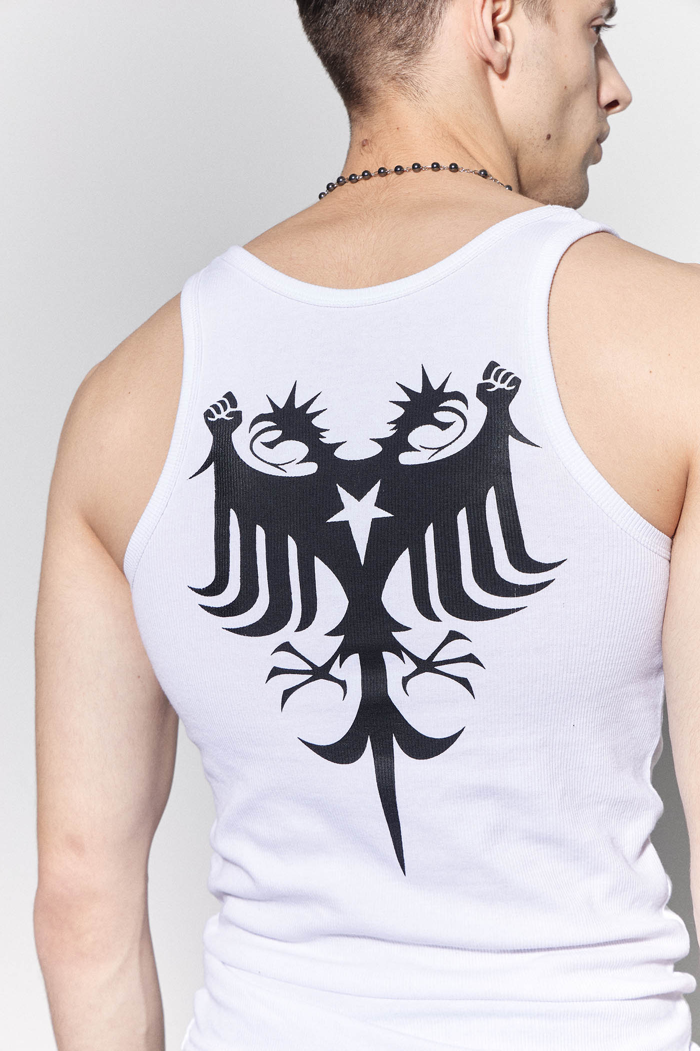 DND4DES Double-Headed Eagle Tank Top, premium urban and streetwear designers apparel on PROJECTISR.com, DND4DES