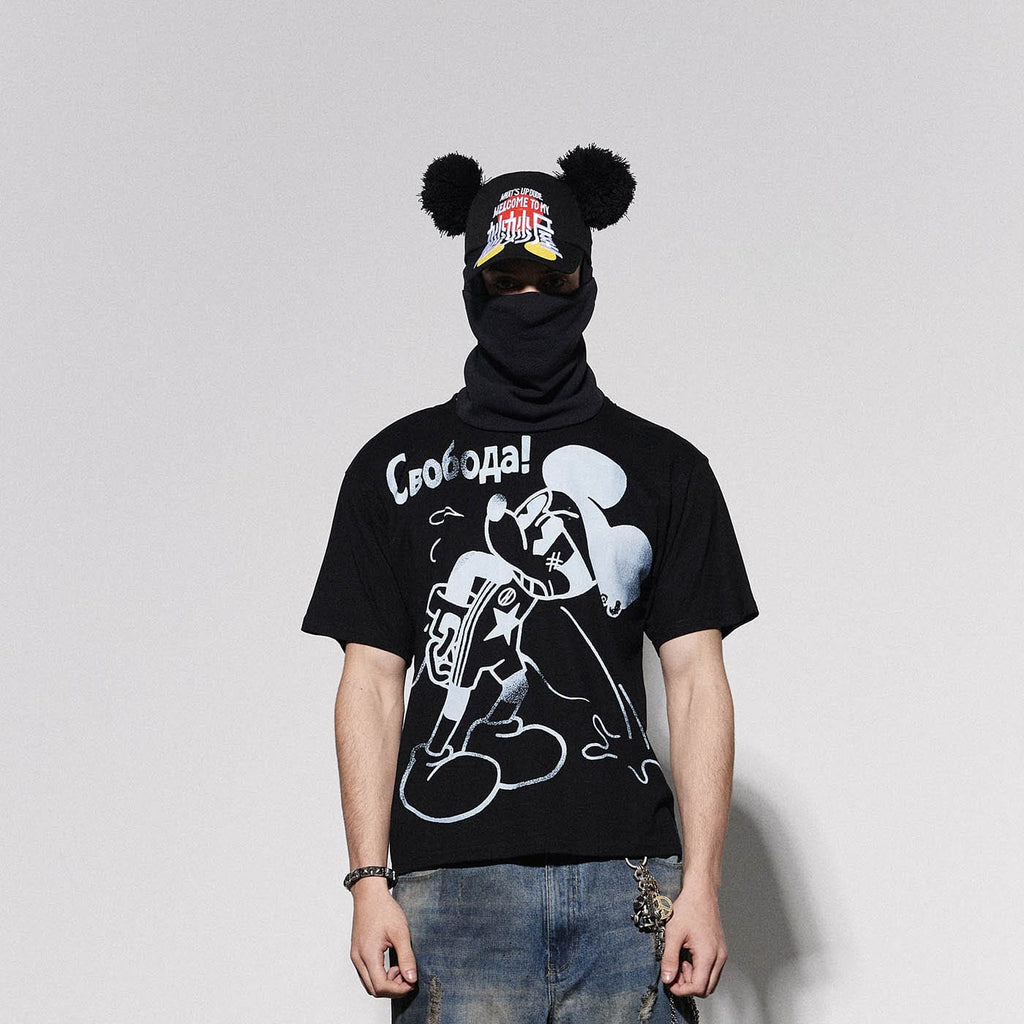 DND4DES Mickey Mouse T-Shirt, premium urban and streetwear designers apparel on PROJECTISR.com, DND4DES