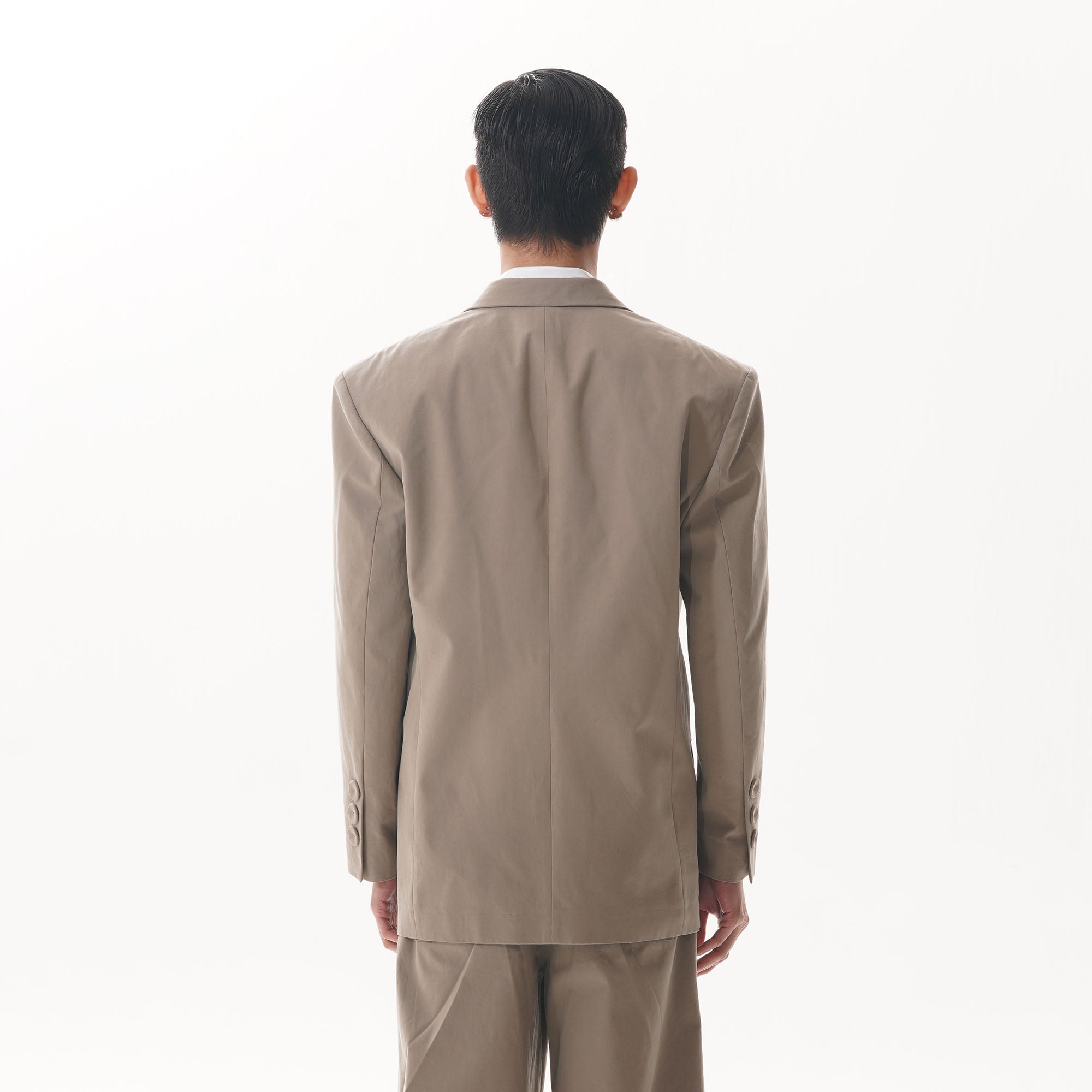 ORAL UTOPIA Essential Metal Button Blazer, premium urban and streetwear designers apparel on PROJECTISR.com, ORAL UTOPIA