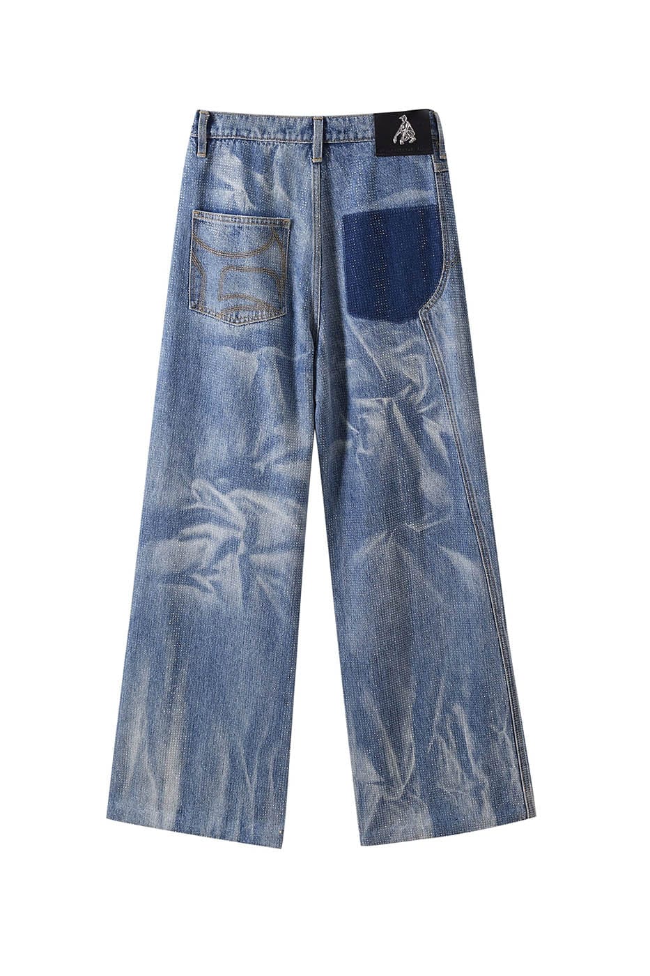 FACEONLAB Frosted Morning Washed Jeans