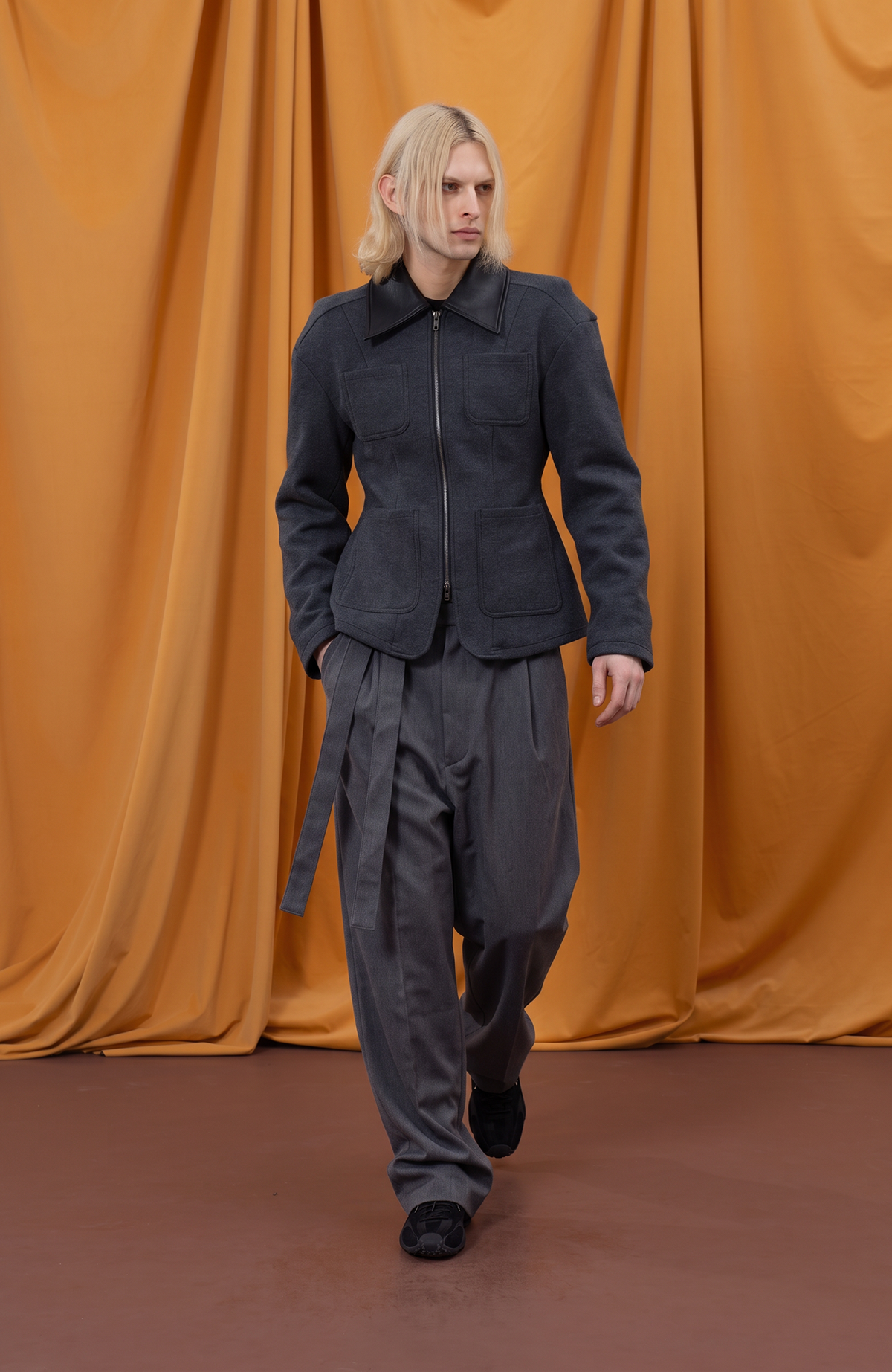 CLP Retro Multi-Pocket Collar Cinched Jacket