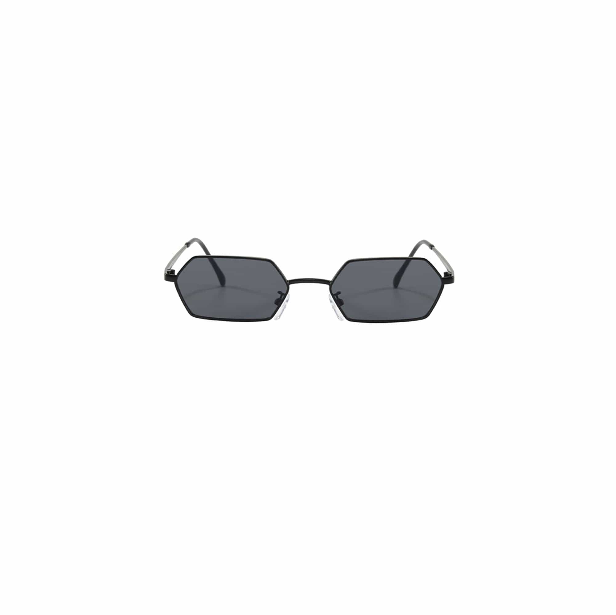 DAMAGE ASIA Hexagon Slim Frame Sunglasses