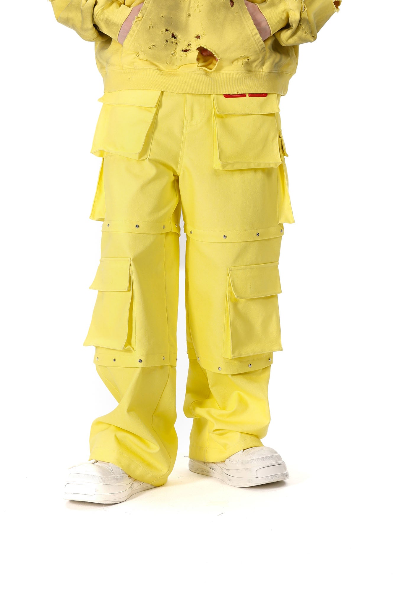 VANN VALRENCE Detachable Multi-Pocket Sweatpants, premium urban and streetwear designers apparel on PROJECTISR.com, VANN VALRENCE