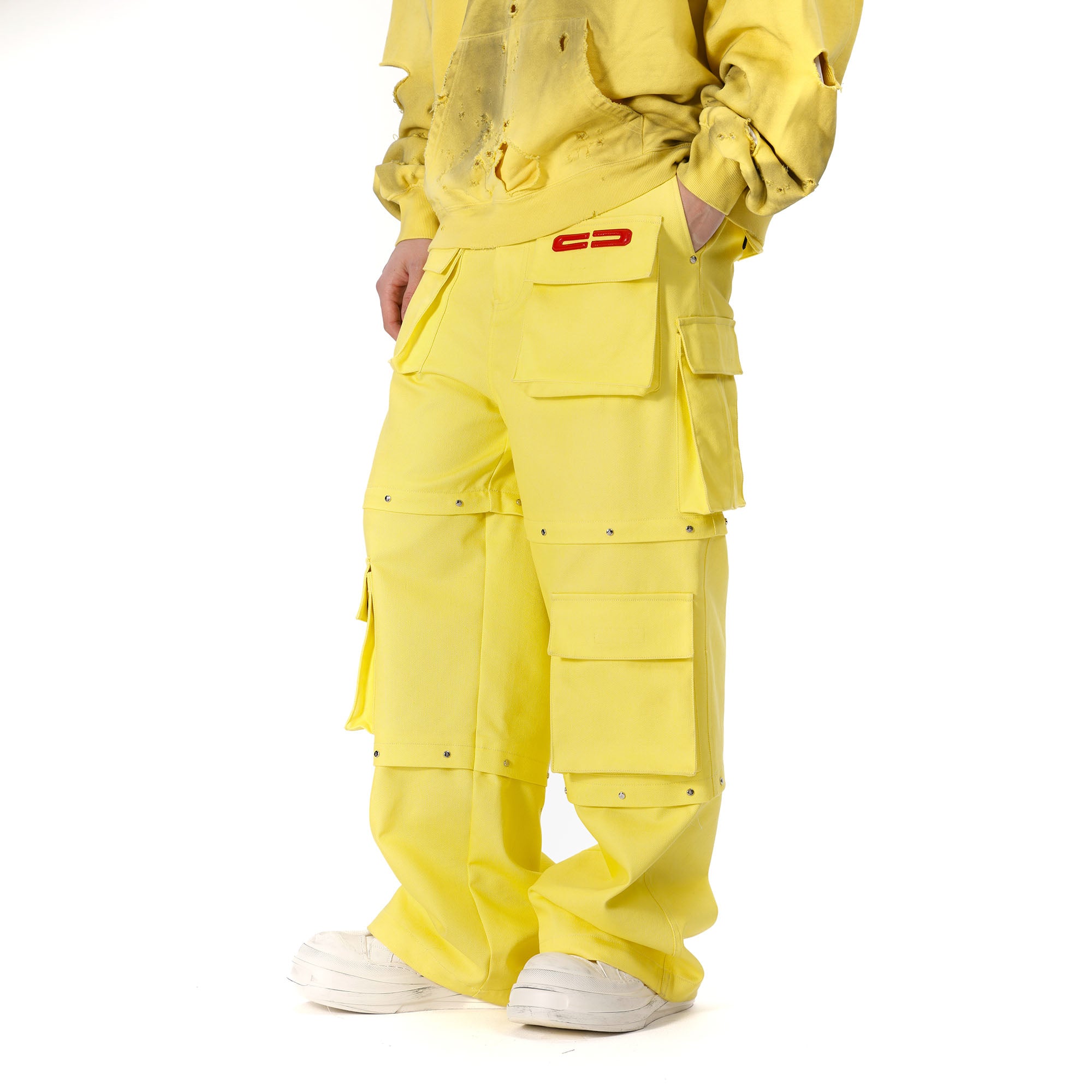 VANN VALRENCE Detachable Multi-Pocket Sweatpants, premium urban and streetwear designers apparel on PROJECTISR.com, VANN VALRENCE