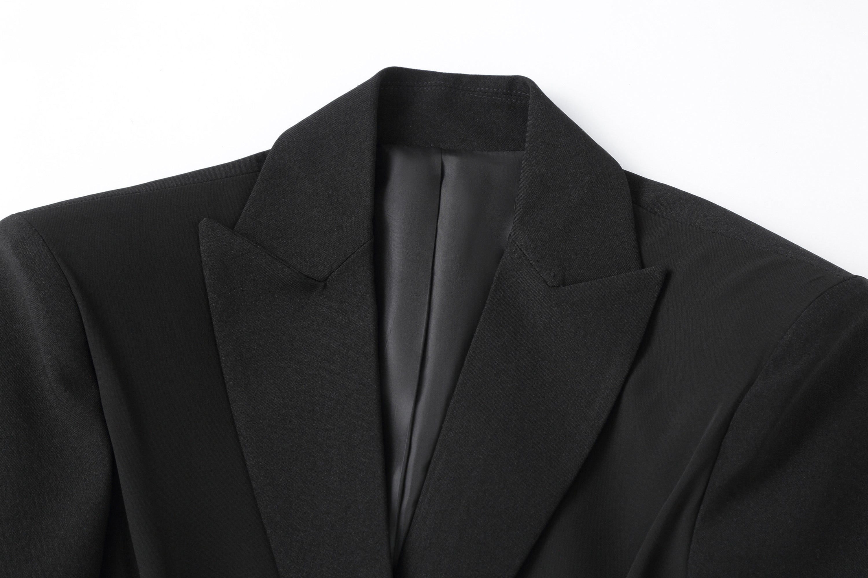 CLP Chic Draped Sash Waist Blazer, premium urban and streetwear designers apparel on PROJECTISR.com, CLP