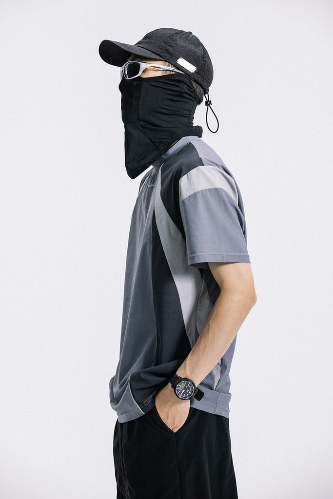 ENSHADOWER Spliced Reflective Quick Dry Outdoor T-Shirt, premium urban and streetwear designers apparel on PROJECTISR.com, ENSHADOWER