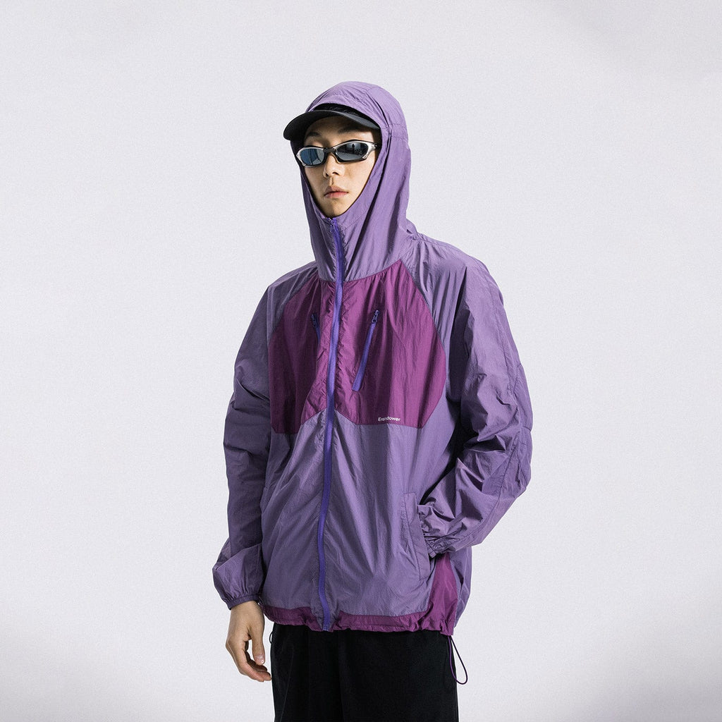 ENSHADOWER Spliced UV-protection Zipper Jacket, premium urban and streetwear designers apparel on PROJECTISR.com, ENSHADOWER