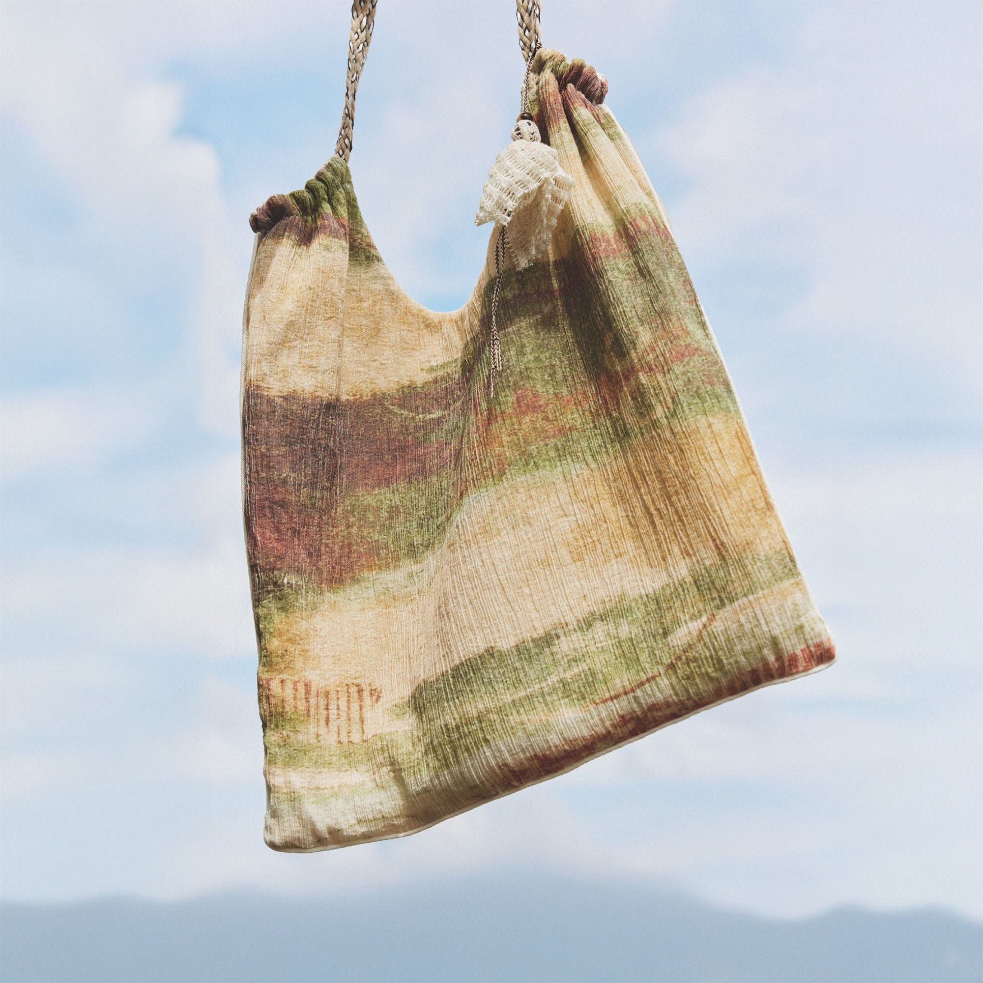 ALVNG AR ANTS Woven Reversible Shoulder Bag, premium urban and streetwear designers apparel on PROJECTISR.com, ALVNG AR ANTS