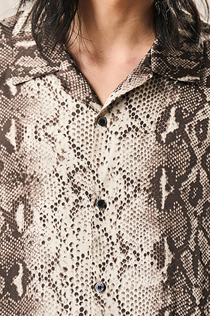 EPIC POETRY Dark Serpentine Half Shirt, premium urban and streetwear designers apparel on PROJECTISR.com, EPIC POETRY